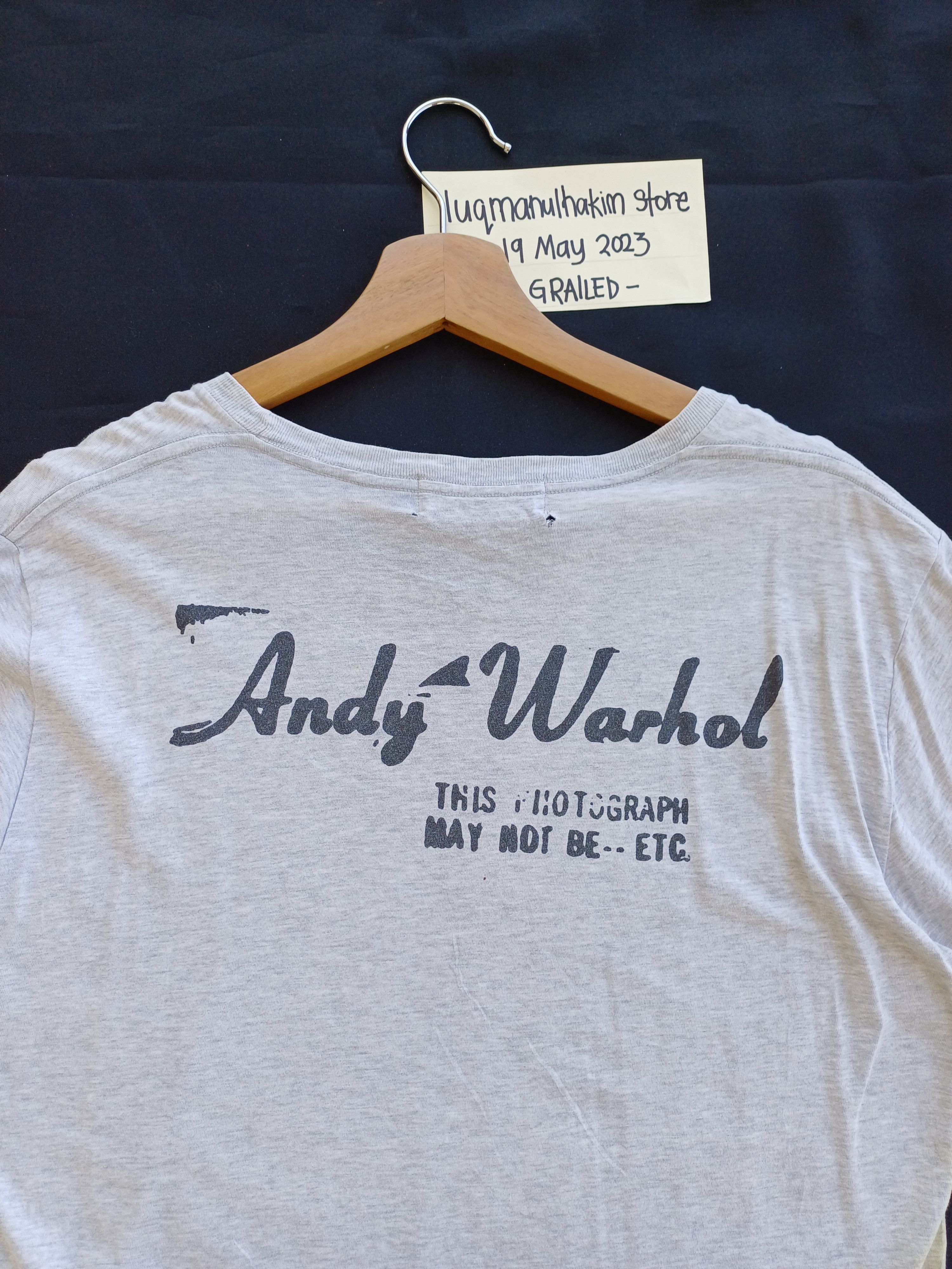 Hysteric Glamour RARE Vintage Andy Warhol x Hysteric Glamour Print Tshirt Size US M / EU 48-50 / 2 - 10 Thumbnail