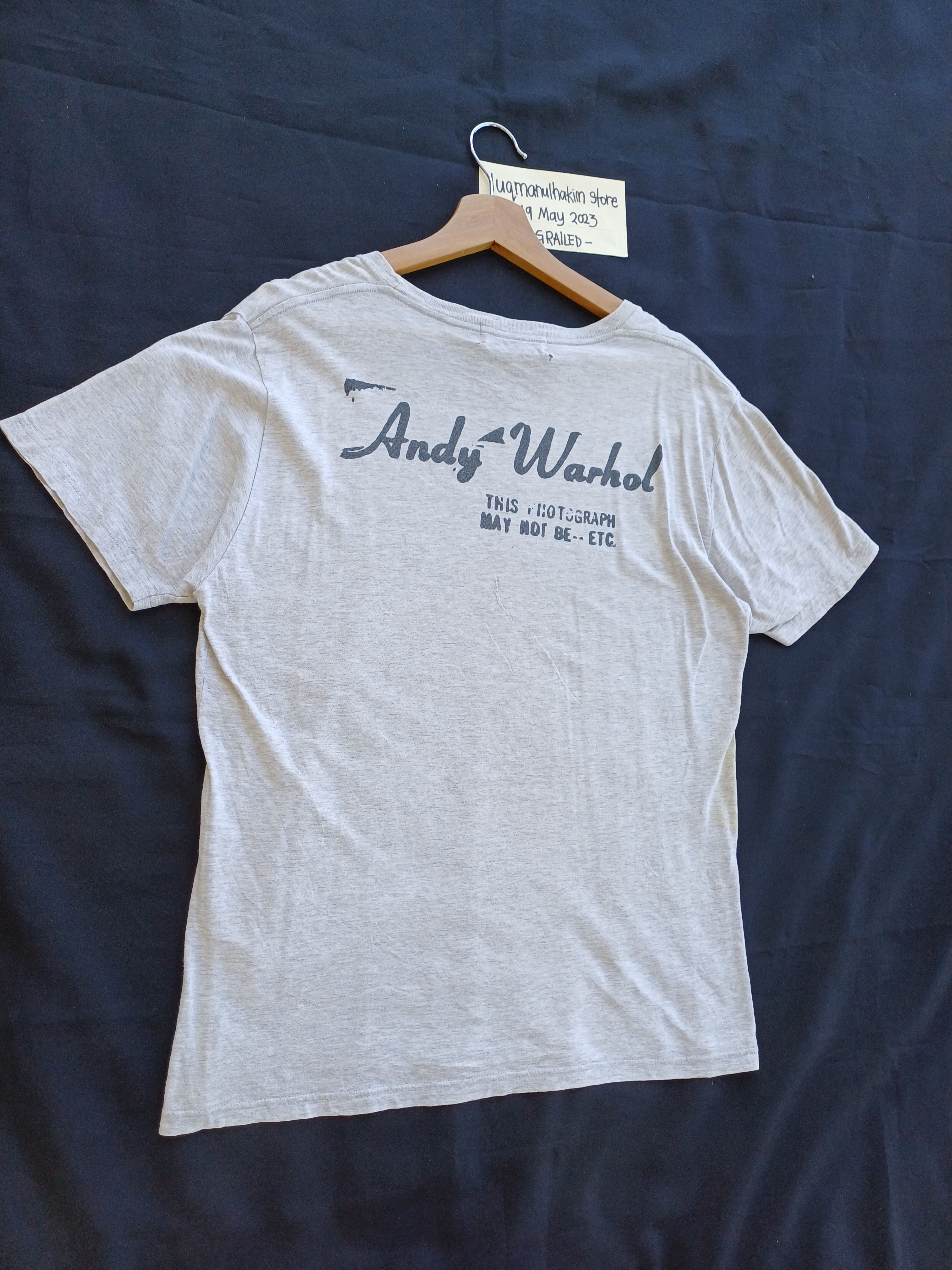 Hysteric Glamour RARE Vintage Andy Warhol x Hysteric Glamour Print Tshirt Size US M / EU 48-50 / 2 - 9 Thumbnail