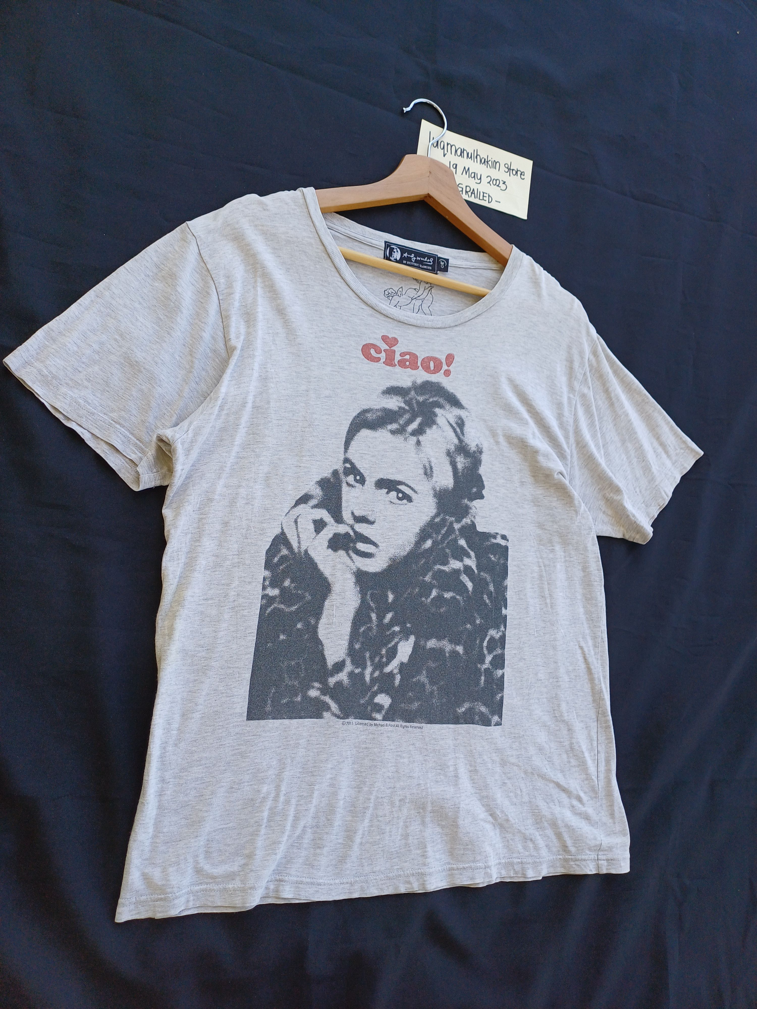 Hysteric Glamour RARE Vintage Andy Warhol x Hysteric Glamour Print Tshirt Size US M / EU 48-50 / 2 - 5 Thumbnail