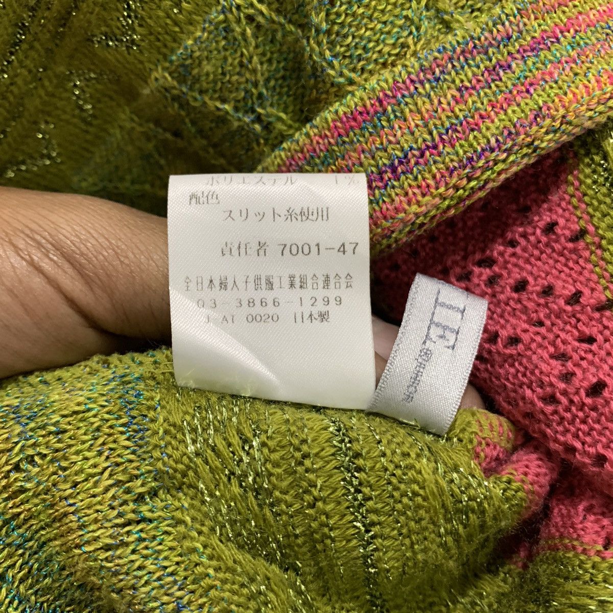 Aran Isles Knitwear × Designer LOBJIE Aran Navajo Native Isle like Coogi Knitwear Sweater Size M / US 6-8 / IT 42-44 - 17 Thumbnail