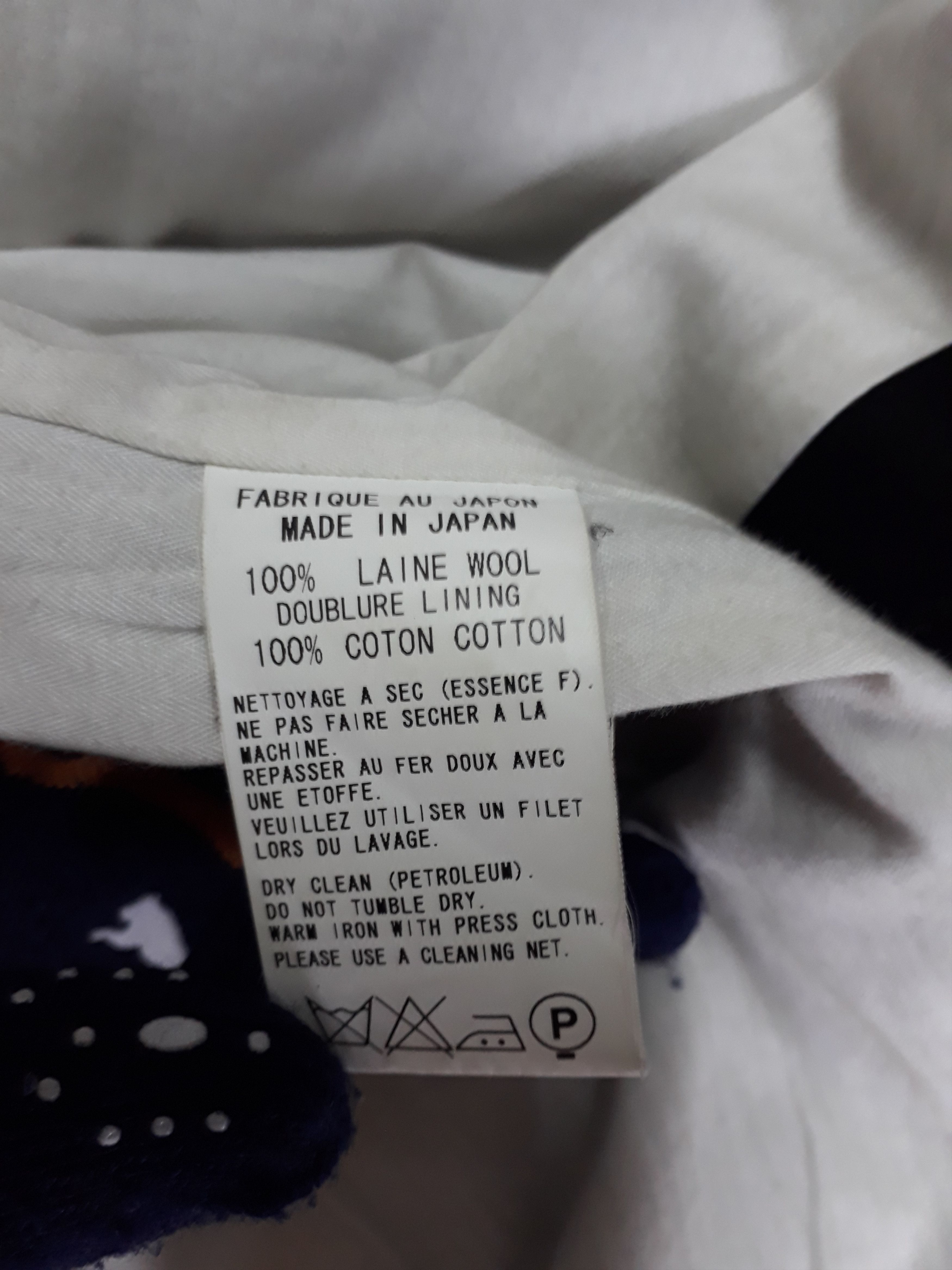 Yohji Yamamoto DOUBLURE LINING LAINE WOOL FOUR POCKET with zip/button Size US M / EU 48-50 / 2 - 8 Thumbnail