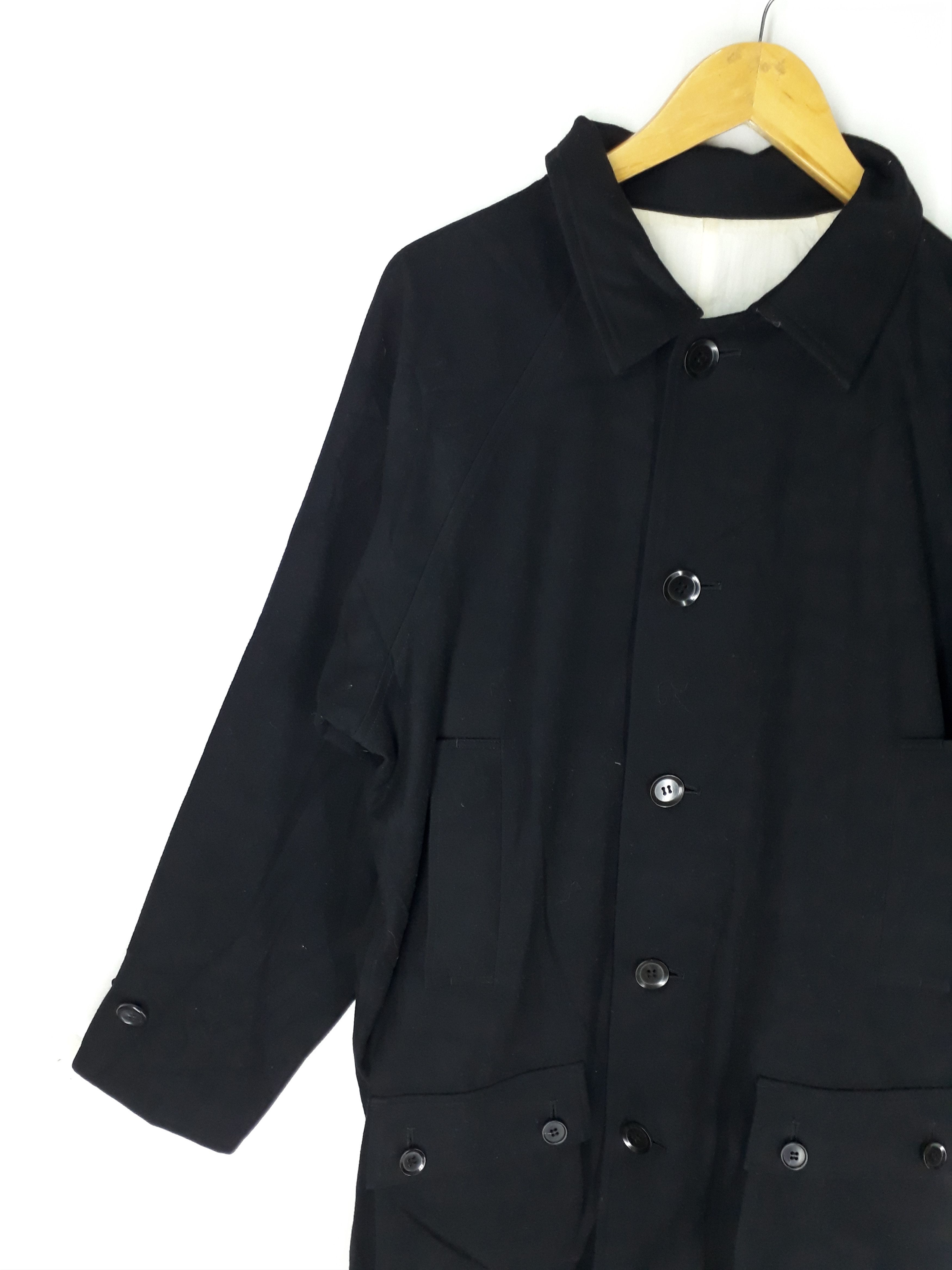 Yohji Yamamoto DOUBLURE LINING LAINE WOOL FOUR POCKET with zip/button Size US M / EU 48-50 / 2 - 2 Thumbnail
