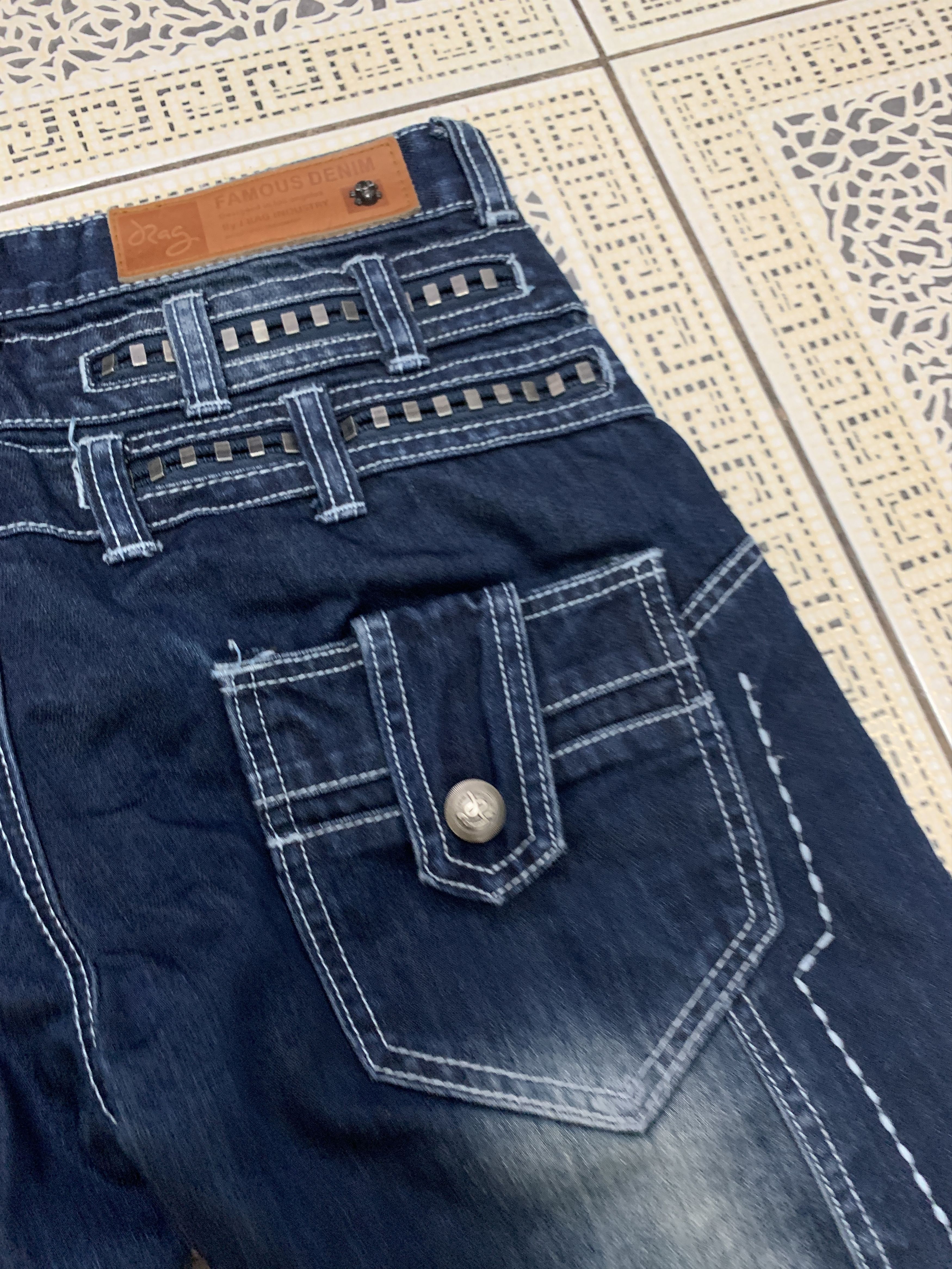 Blue Blue Japan Jrag Denim Design Jeans rare Size US 30 / EU 46 - 19 Thumbnail