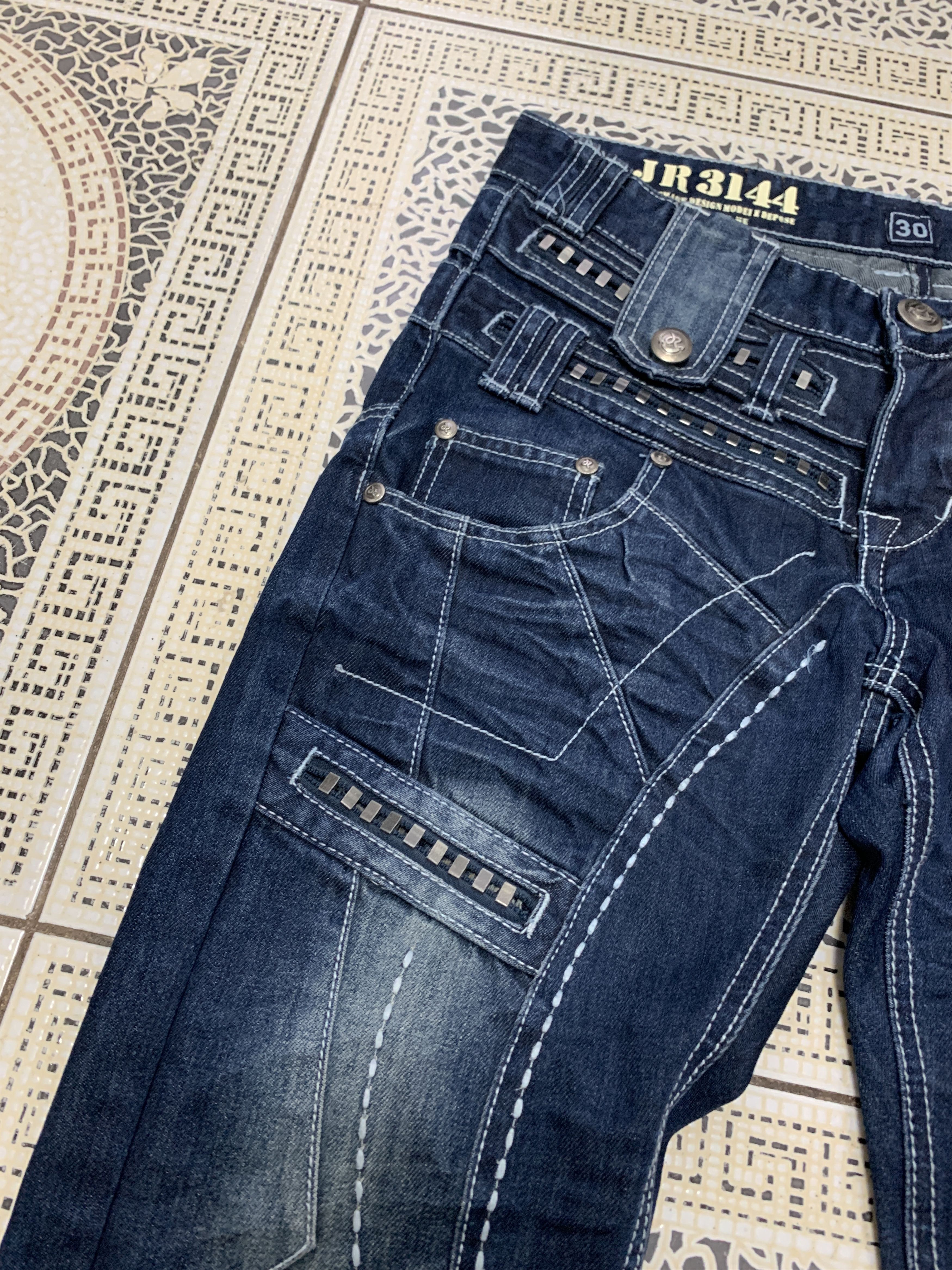 Blue Blue Japan Jrag Denim Design Jeans rare Size US 30 / EU 46 - 8 Thumbnail