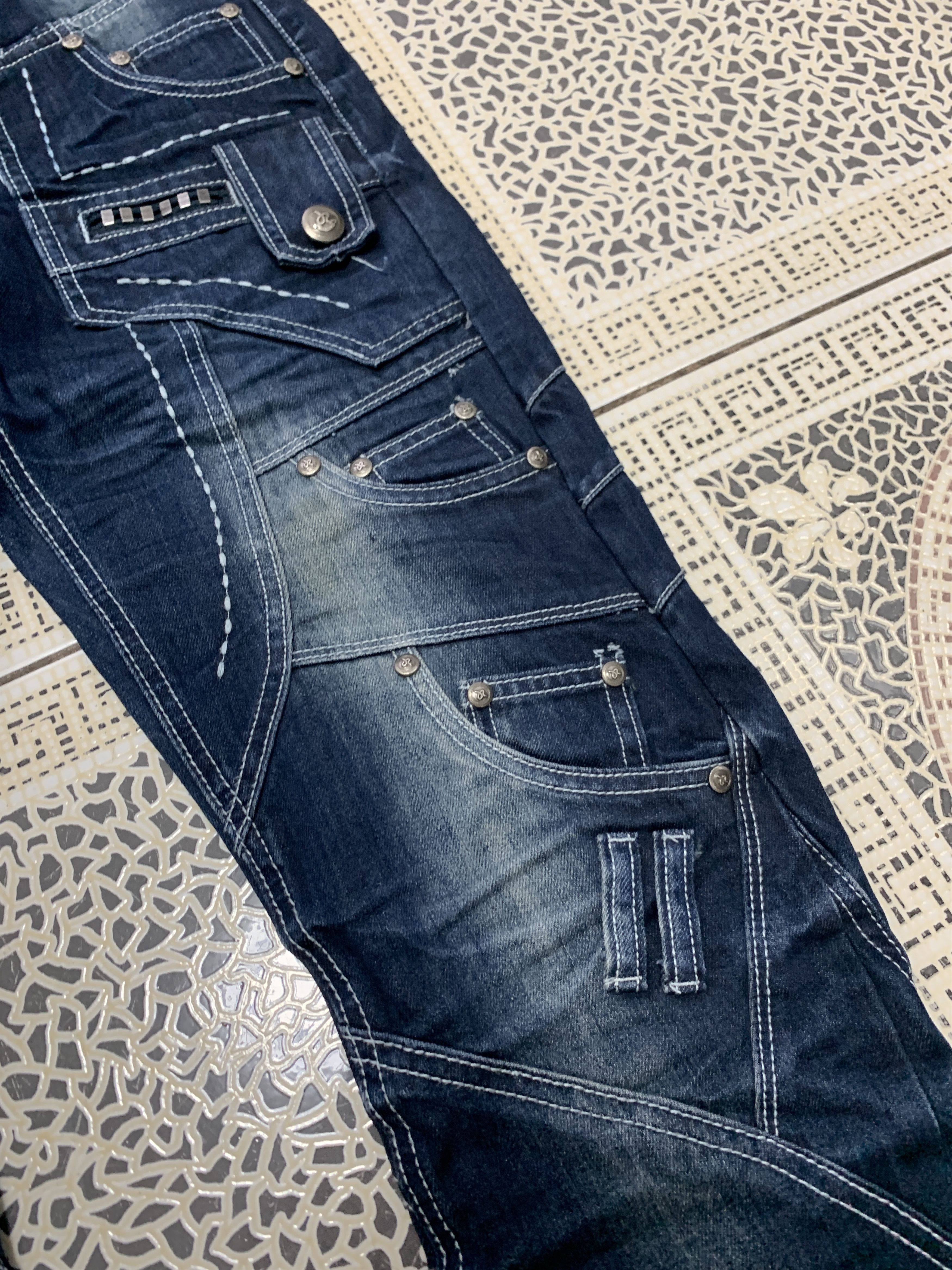 Blue Blue Japan Jrag Denim Design Jeans rare Size US 30 / EU 46 - 7 Thumbnail