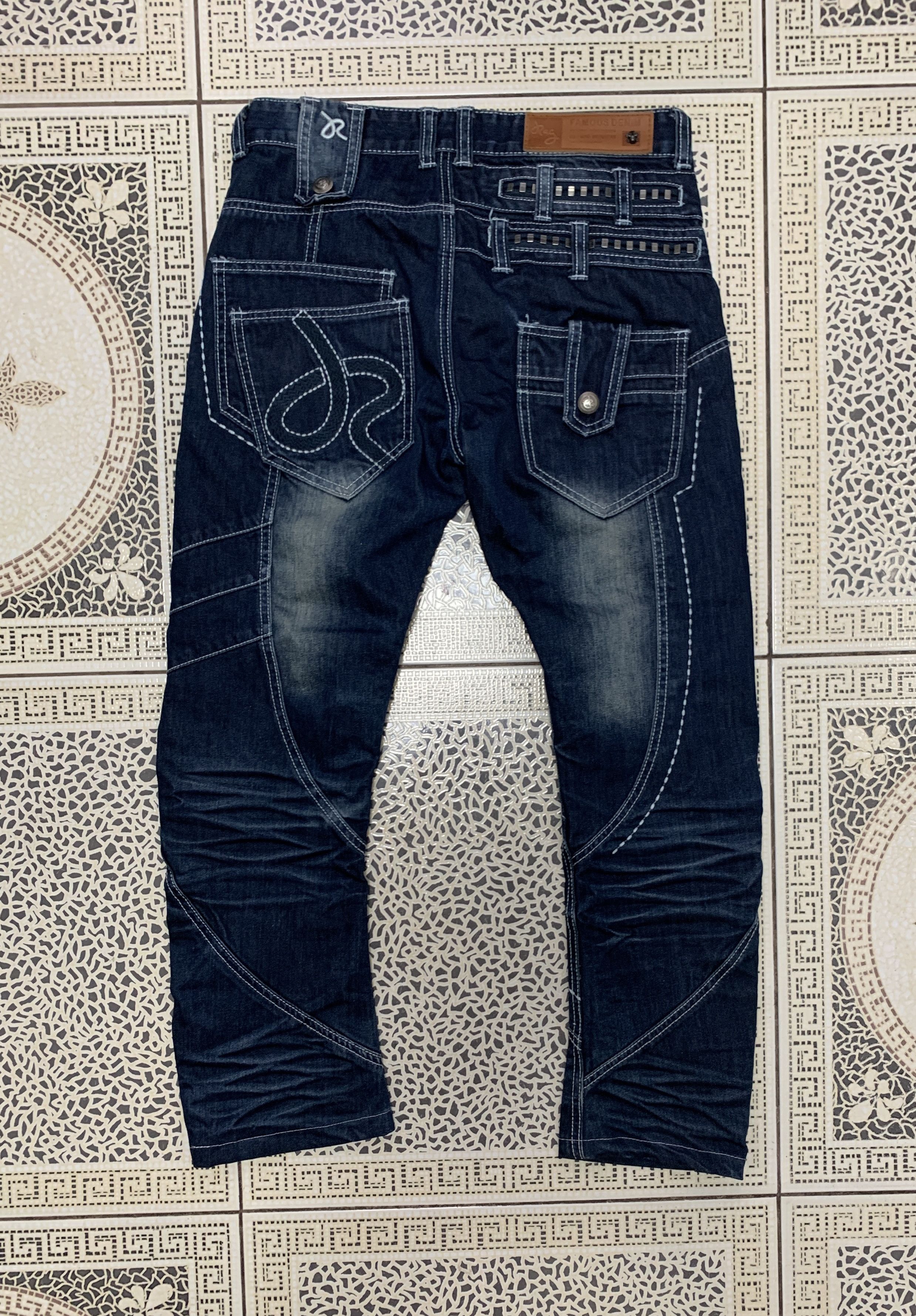 Blue Blue Japan Jrag Denim Design Jeans rare Size US 30 / EU 46 - 2 Thumbnail
