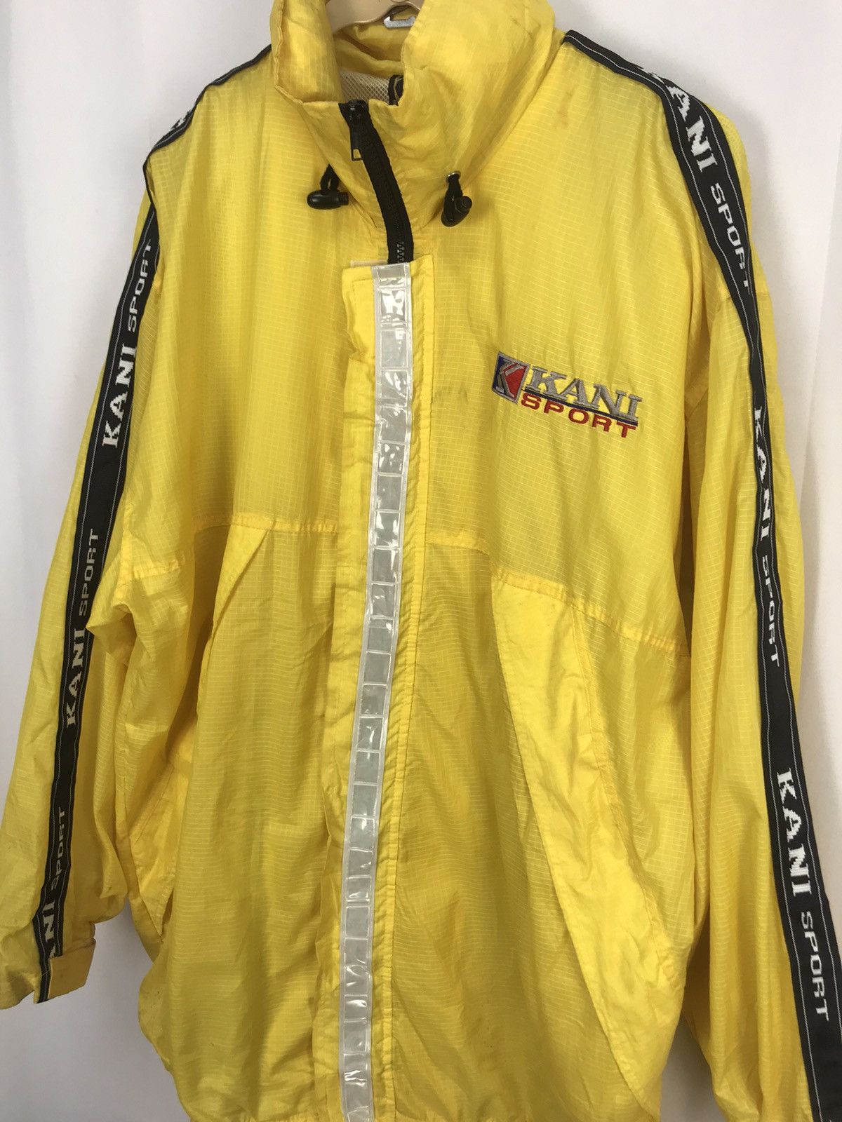 Karl Kani Kani sport spellout hidden hoodie zipper jacket Size US XL / EU 56 / 4 - 3 Thumbnail