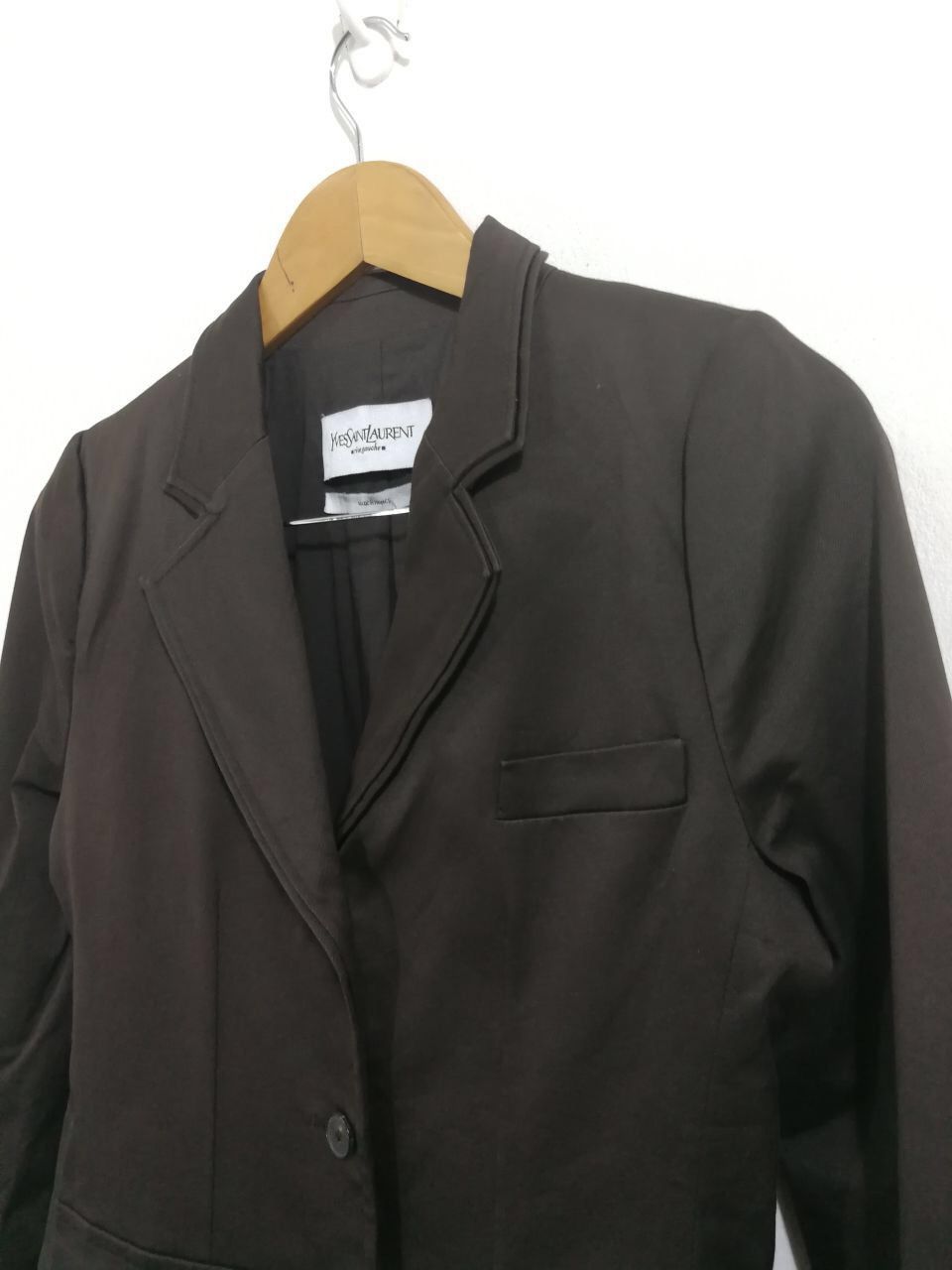 Saint Laurent Paris YSL Jacket / Coat Double Pocket Design Size US XS / EU 42 / 0 - 4 Thumbnail