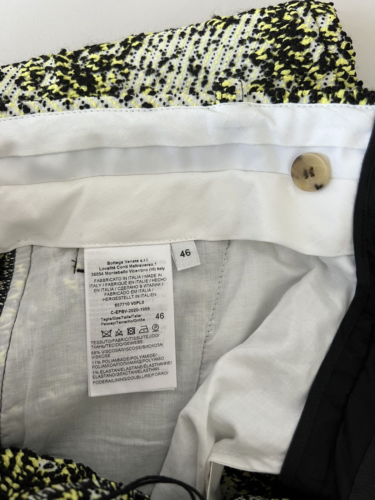 Bottega Veneta 🔥$1.6K🔥 SS21 Bottega Veneta Jacquard Pants Size US 30 / EU 46 - 7 Thumbnail