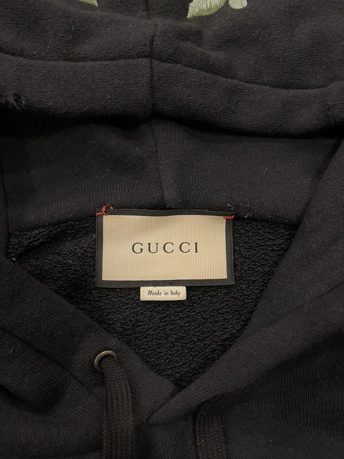 Gucci Gucci 2017 Embroidered Floral Tiger Black Hoodie RARE Size US XL / EU 56 / 4 - 10 Thumbnail
