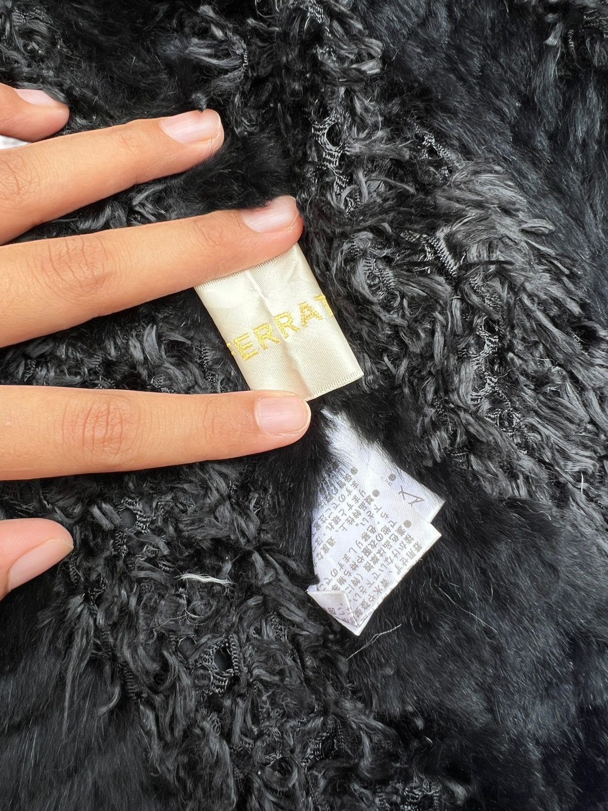Alberta Ferretti Ferrat Furr Black Jacket Inspire Size S / US 4 / IT 40 - 12 Thumbnail