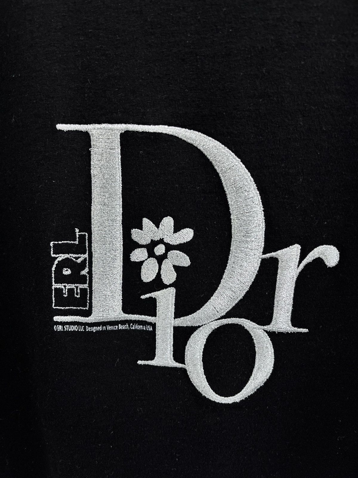 DIOR X ERL EMBROIDERED T-SHIRT