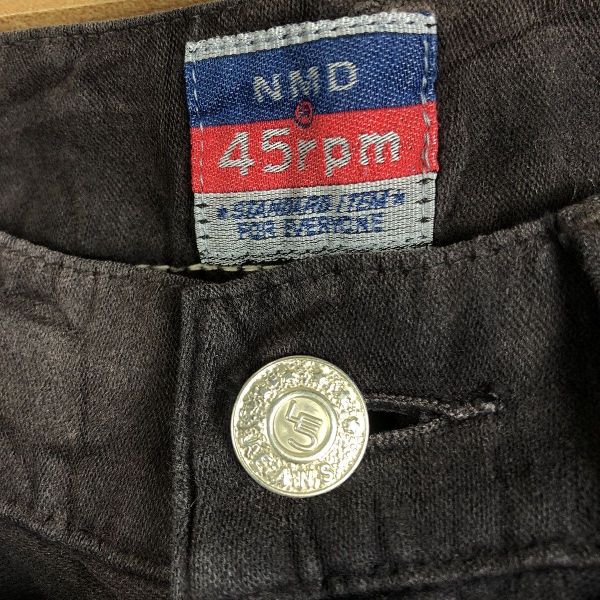 45rpm DL 45 RPM japan Black Straight cut Pants #c1281 Size US 30 / EU 46 - 5 Thumbnail