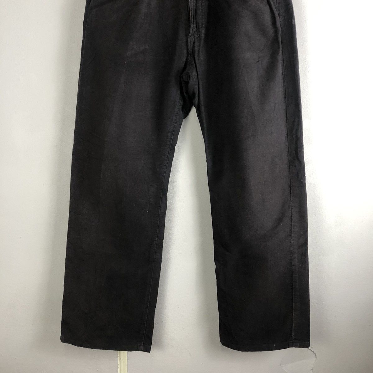 45rpm DL 45 RPM japan Black Straight cut Pants #c1281 Size US 30 / EU 46 - 3 Thumbnail