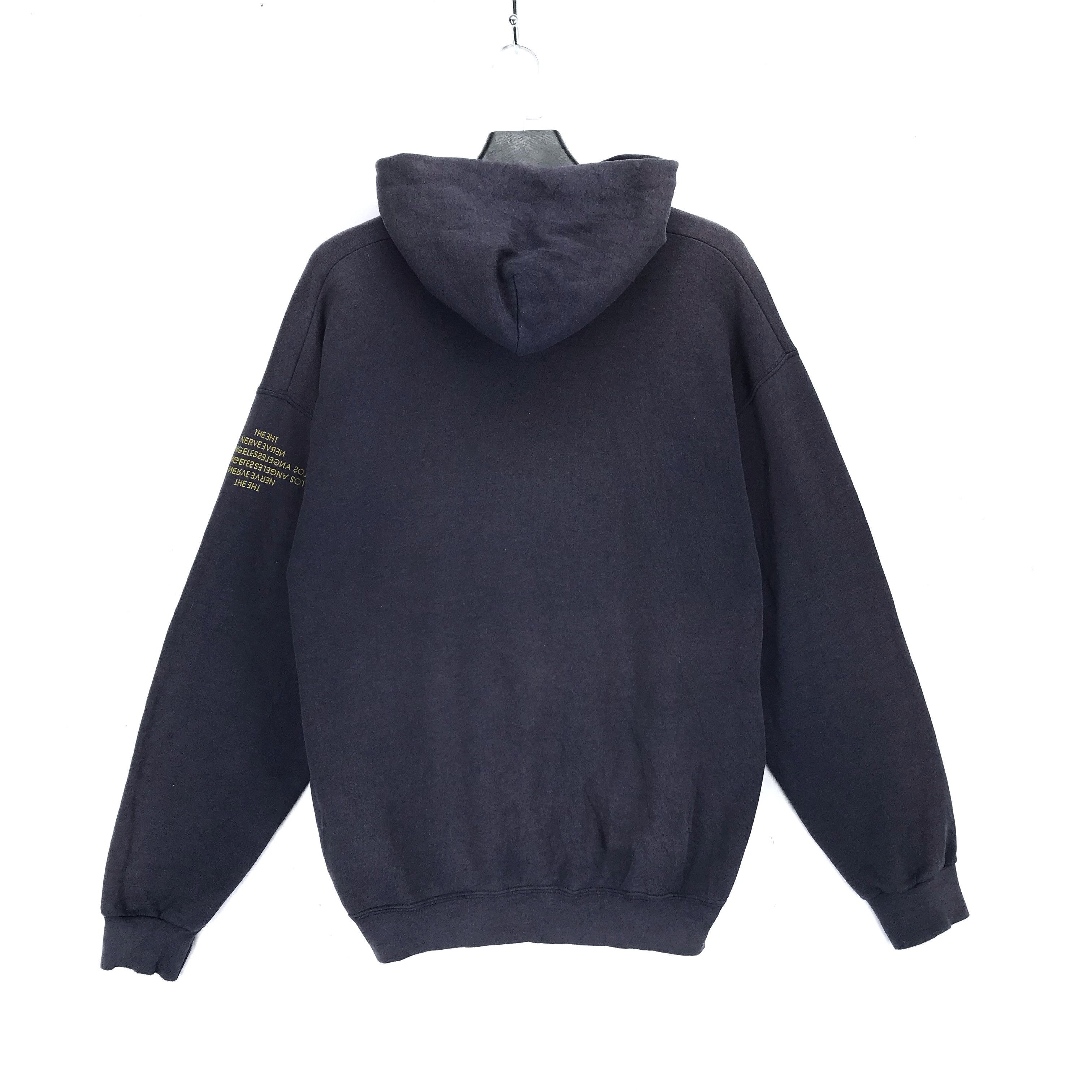 Vintage The Nerve Clothing USA Turtle Logo Hoodies #2632-104 Size US XL / EU 56 / 4 - 9 Thumbnail