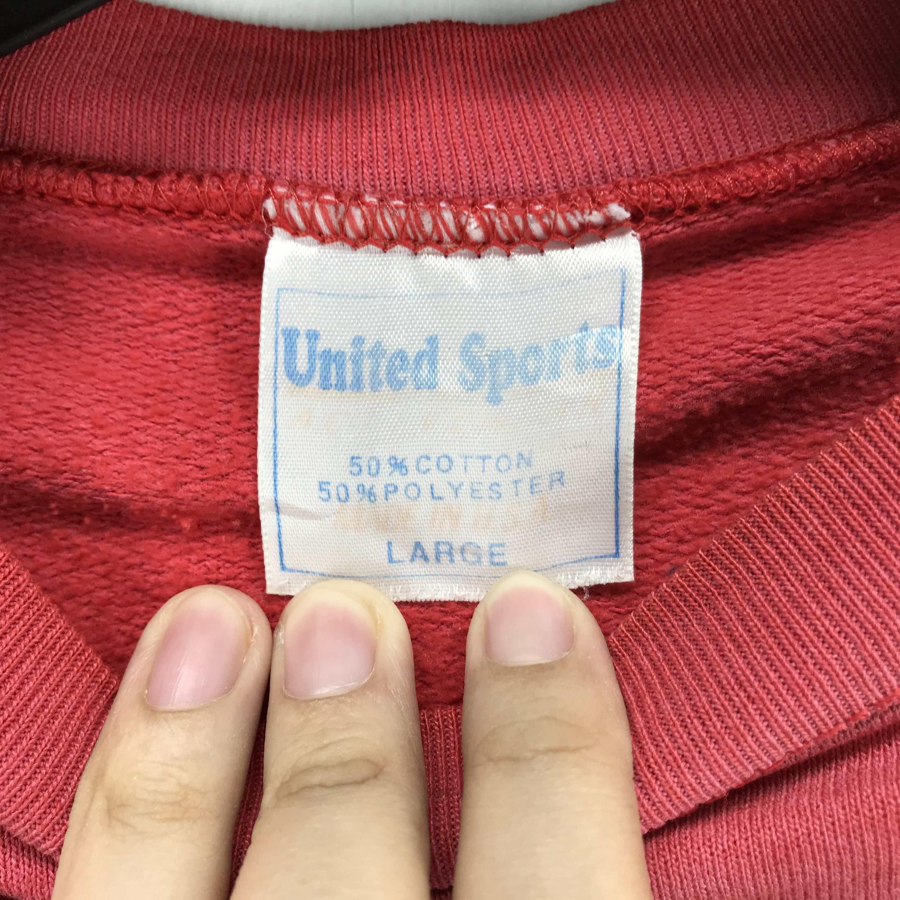 Band Tees TRASHED🔥 United Sports SEEN Big Logo Sweatshirts #2628-104 Size US L / EU 52-54 / 3 - 10 Thumbnail