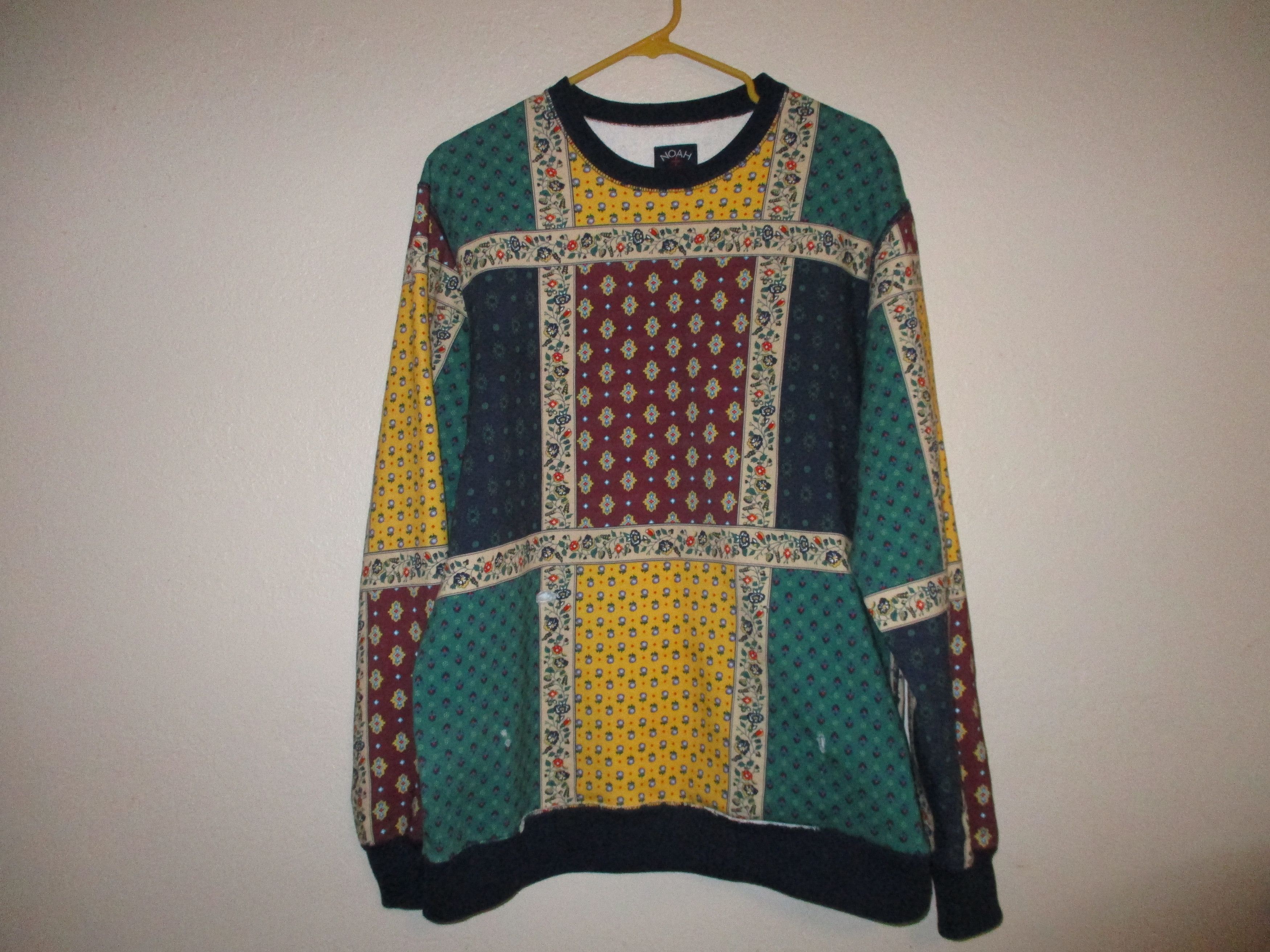 Noah 2019 Noah "Provence" Paisley Floral Crewneck Size US L / EU 52-54 / 3 - 1 Thumbnail