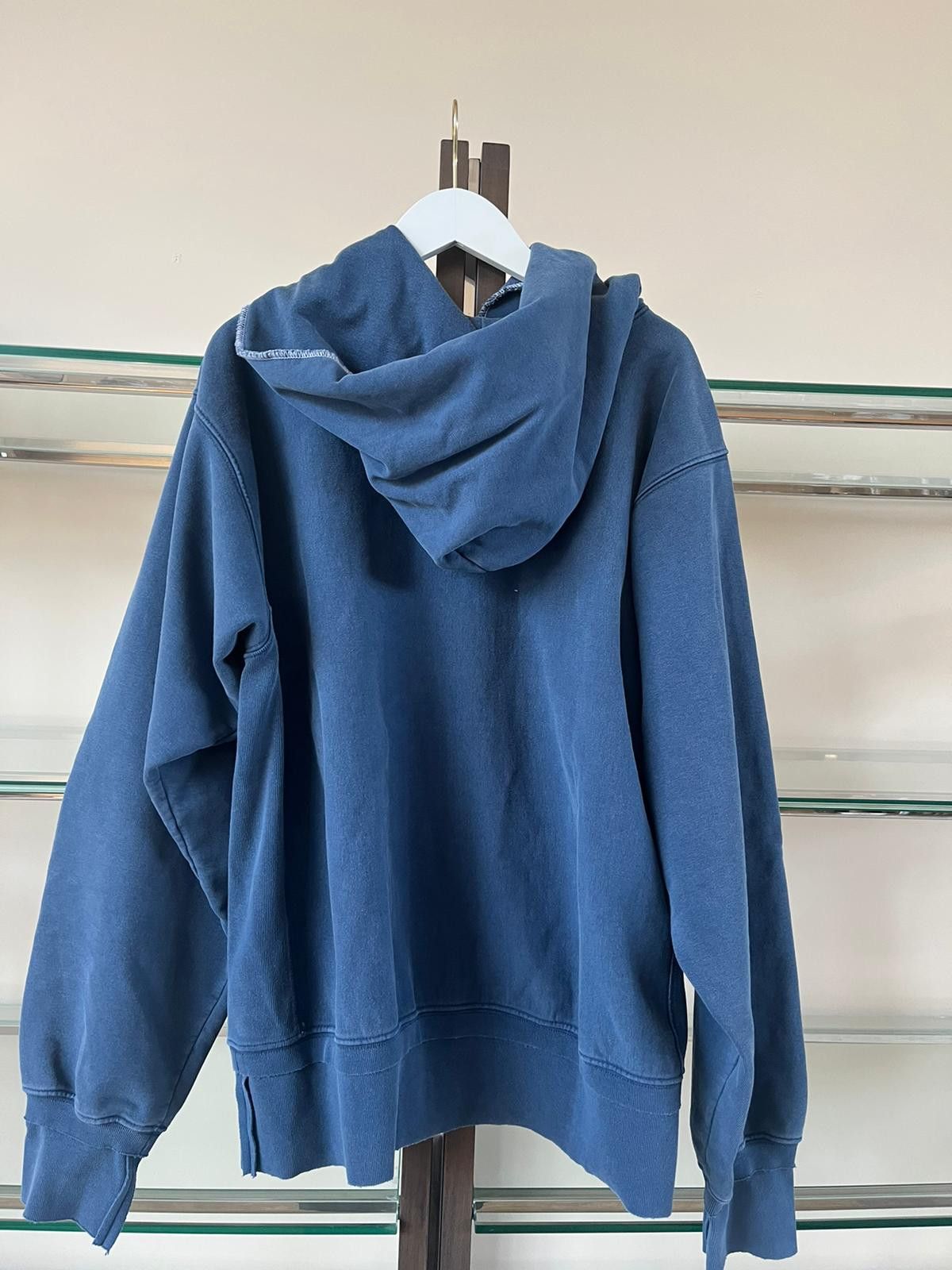 Maison Margiela Pullover Hoodie in Blue Size US M / EU 48-50 / 2 - 14 Thumbnail