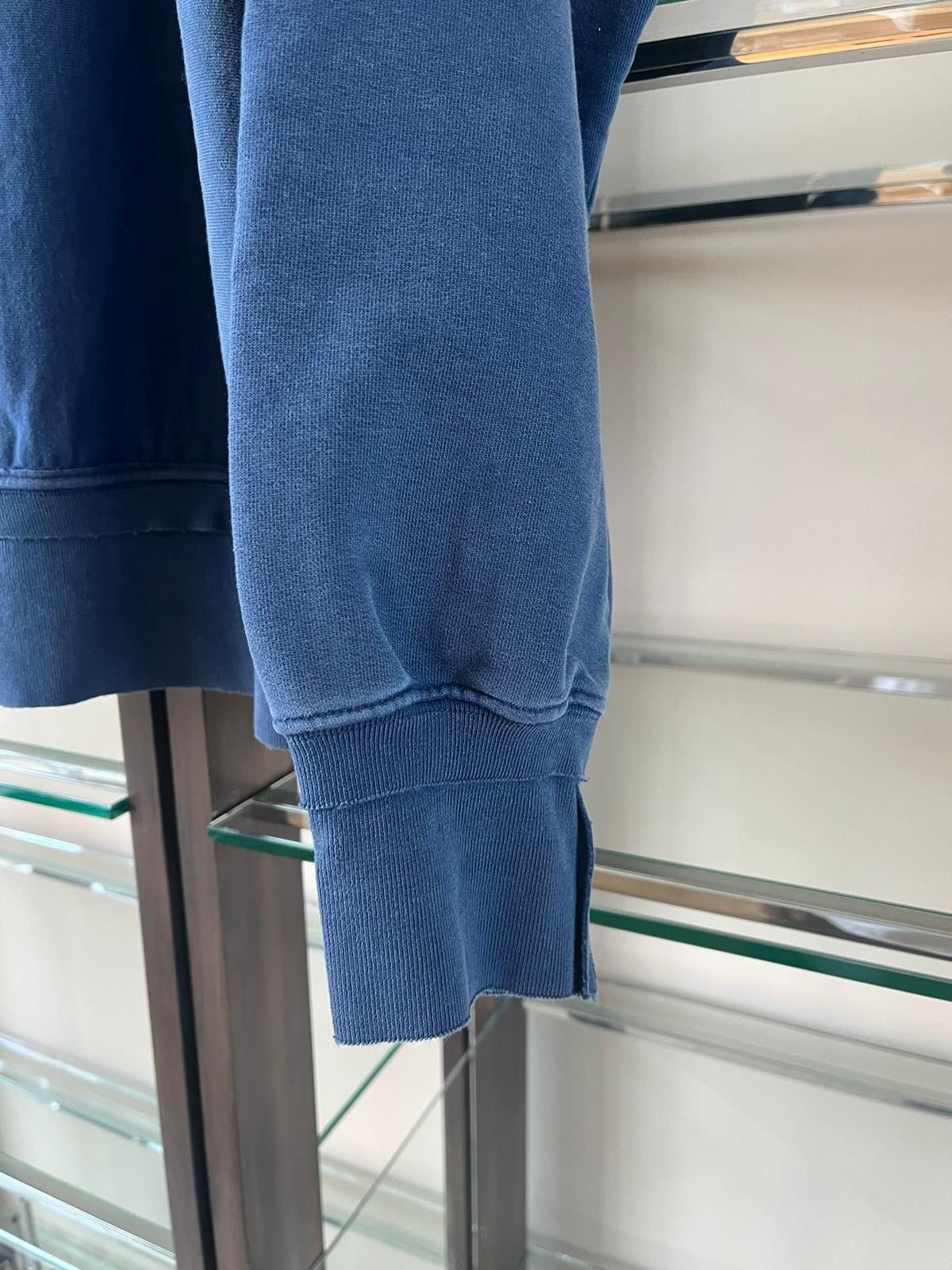 Maison Margiela Pullover Hoodie in Blue Size US M / EU 48-50 / 2 - 8 Thumbnail