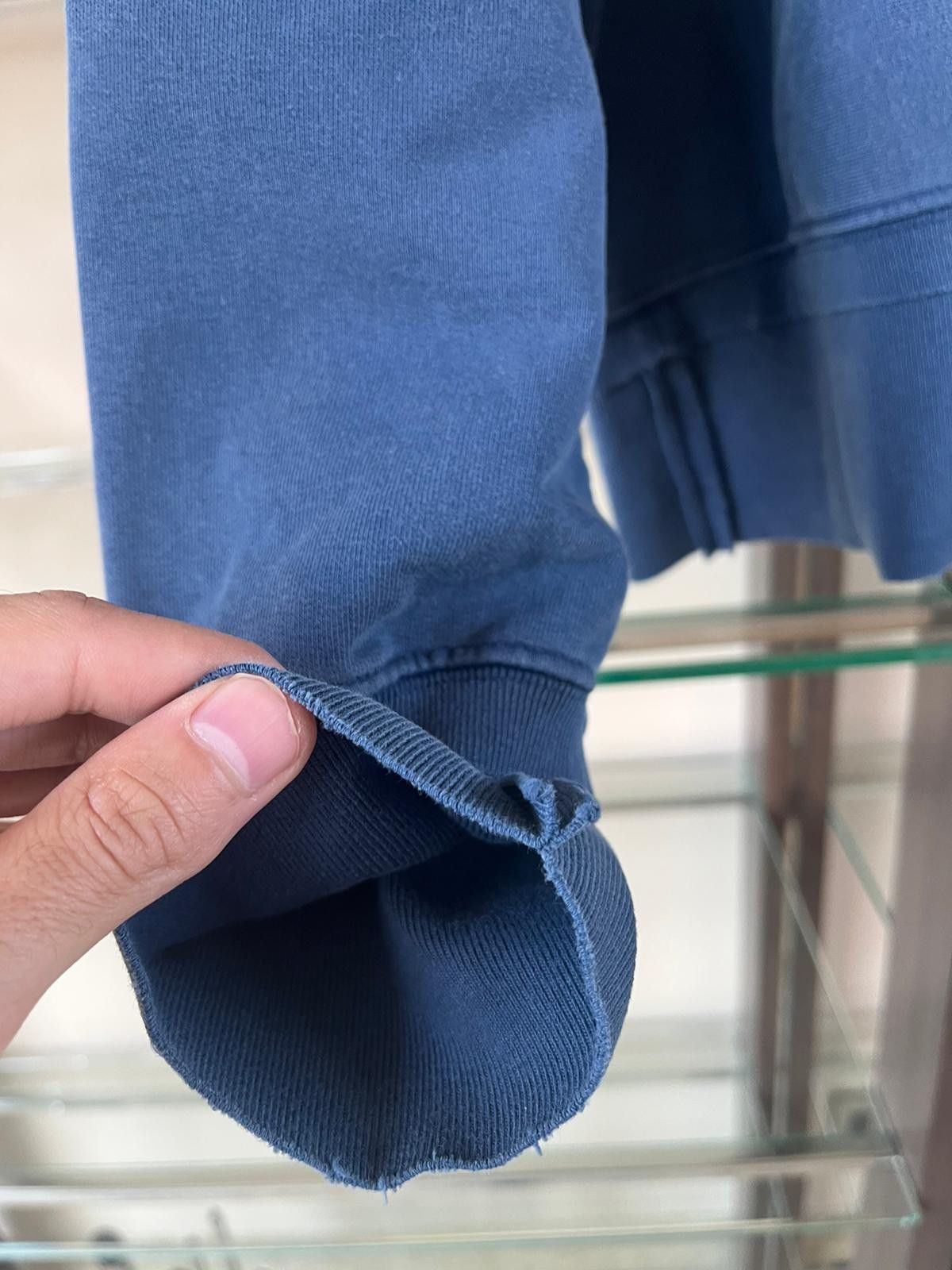 Maison Margiela Pullover Hoodie in Blue Size US M / EU 48-50 / 2 - 4 Thumbnail