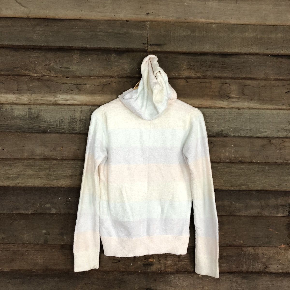 Japanese Brand DL Gelato Pique fleece Multicolor Knit Sweater hoodie #B611 Size M / US 6-8 / IT 42-44 - 12 Thumbnail