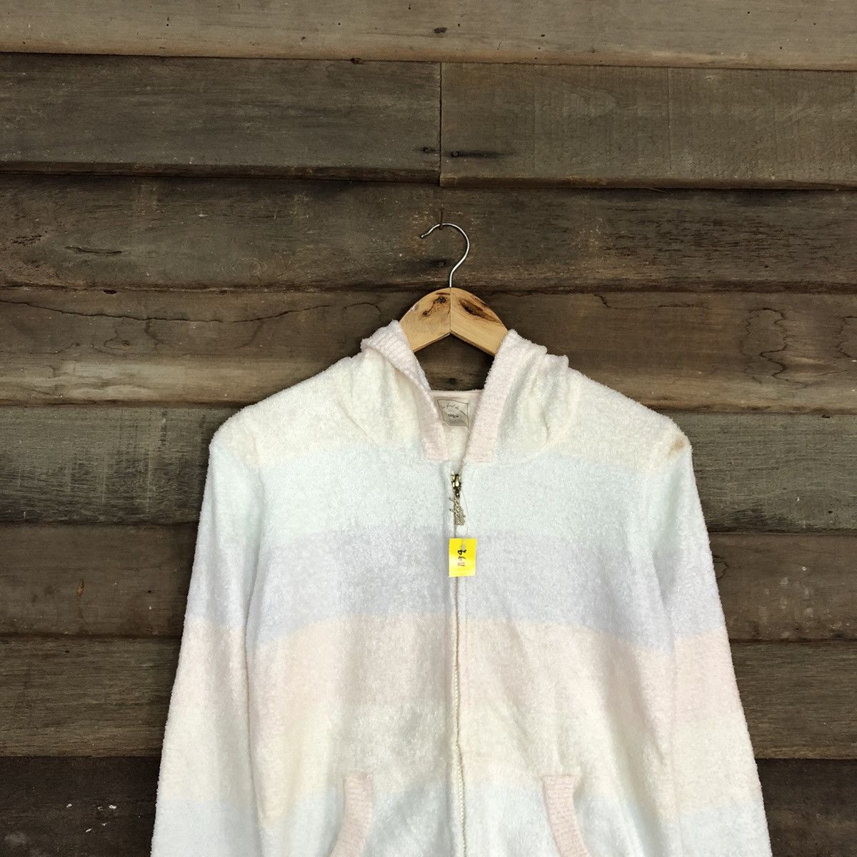 Japanese Brand DL Gelato Pique fleece Multicolor Knit Sweater hoodie #B611 Size M / US 6-8 / IT 42-44 - 2 Thumbnail