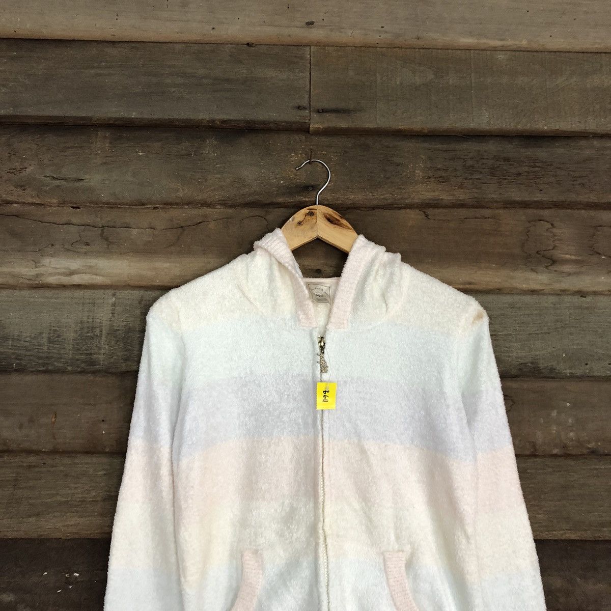 Japanese Brand DL Gelato Pique fleece Multicolor Knit Sweater hoodie #B611 Size M / US 6-8 / IT 42-44 - 9 Thumbnail