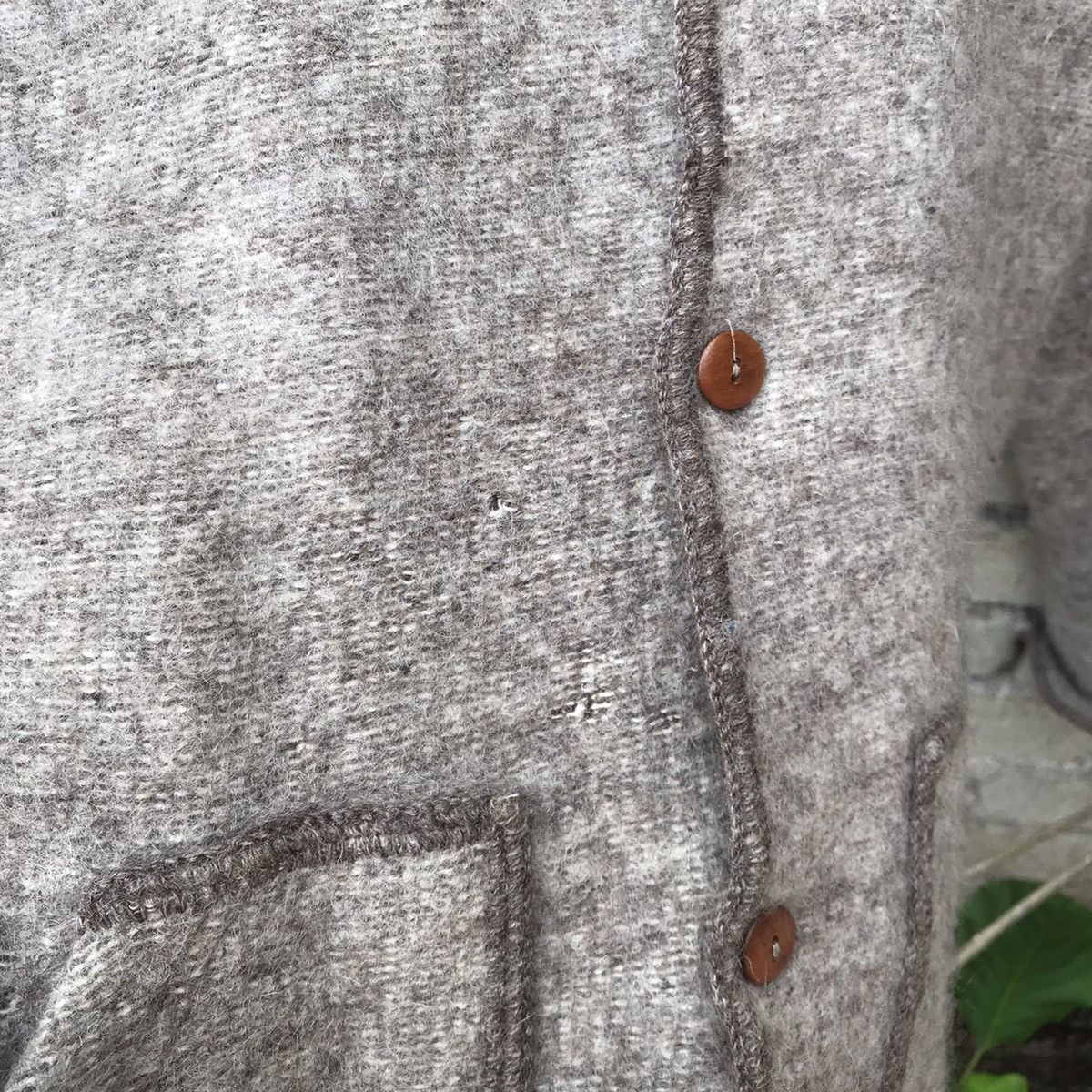 New Zealand Outback × Vintage Vintage Wool mohair knitting jacket new zealand made Size US S / EU 44-46 / 1 - 7 Thumbnail