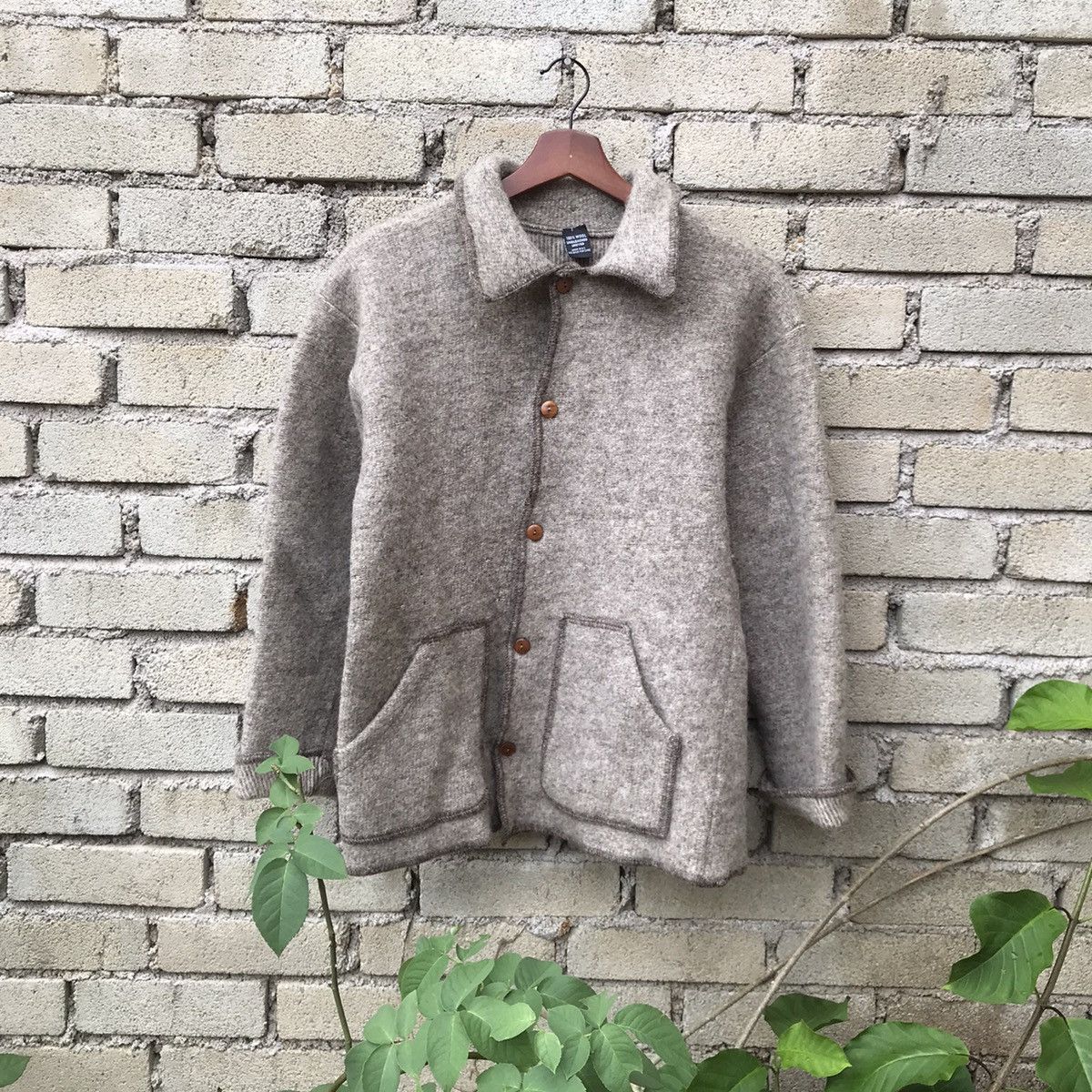 New Zealand Outback × Vintage Vintage Wool mohair knitting jacket new zealand made Size US S / EU 44-46 / 1 - 1 Thumbnail