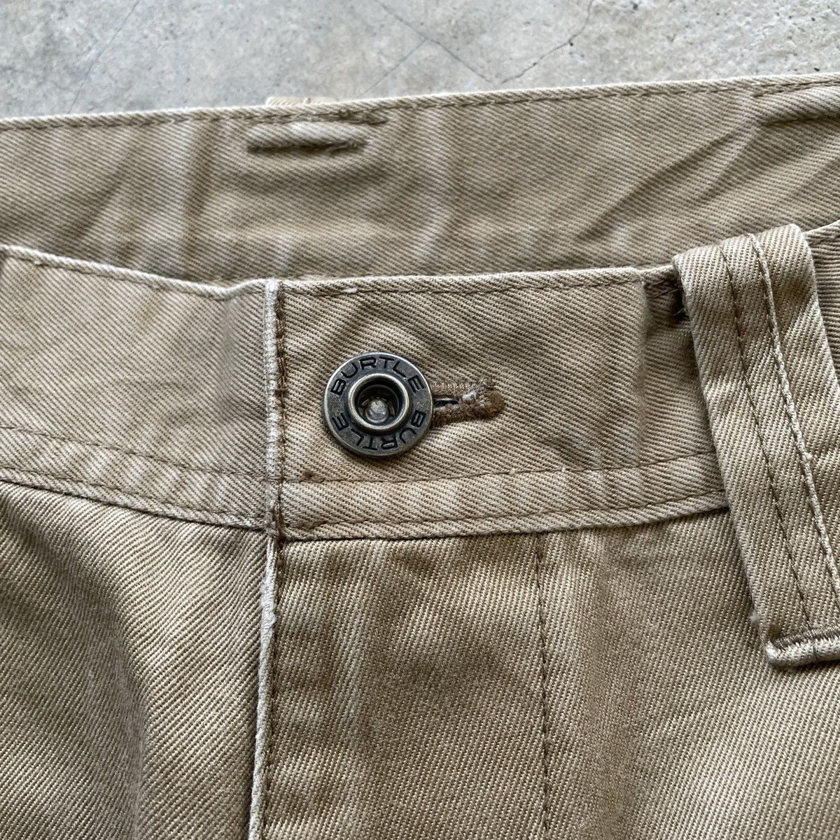 Japanese Brand W28🔥 Burtle Workwear Faded Multipocket Cargo Pants Tactical Size US 28 / EU 44 - 8 Thumbnail
