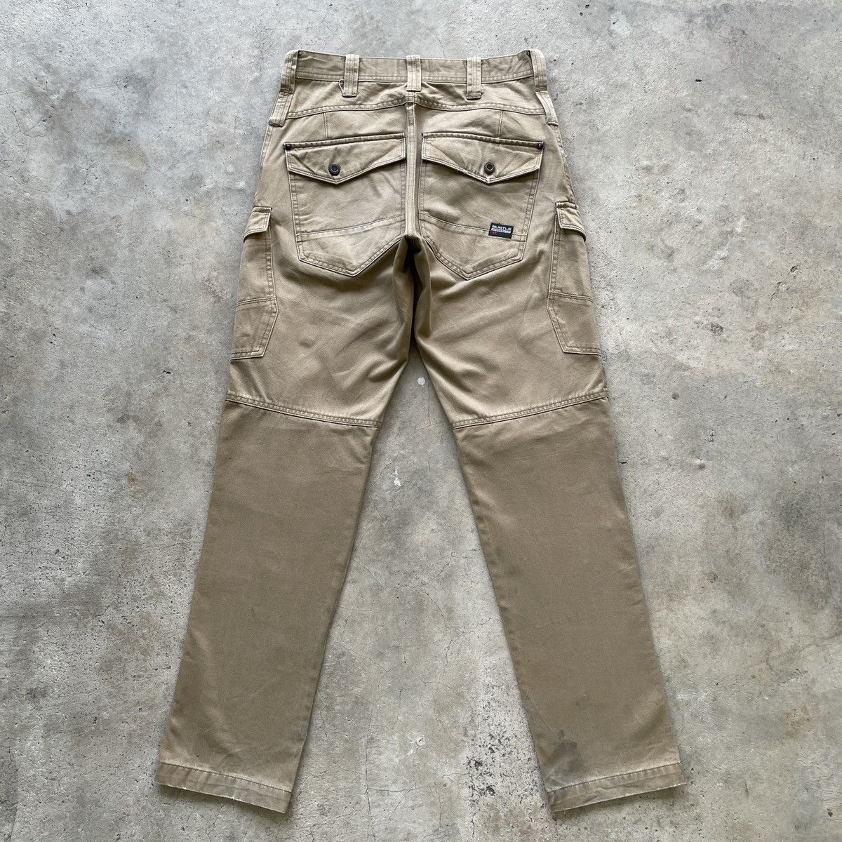 Japanese Brand W28🔥 Burtle Workwear Faded Multipocket Cargo Pants Tactical Size US 28 / EU 44 - 13 Thumbnail