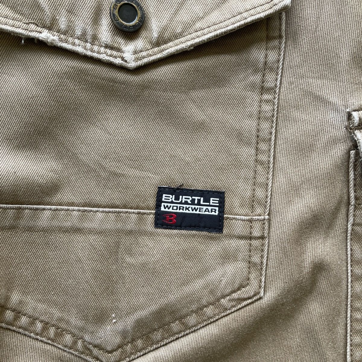 Japanese Brand W28🔥 Burtle Workwear Faded Multipocket Cargo Pants Tactical Size US 28 / EU 44 - 9 Thumbnail