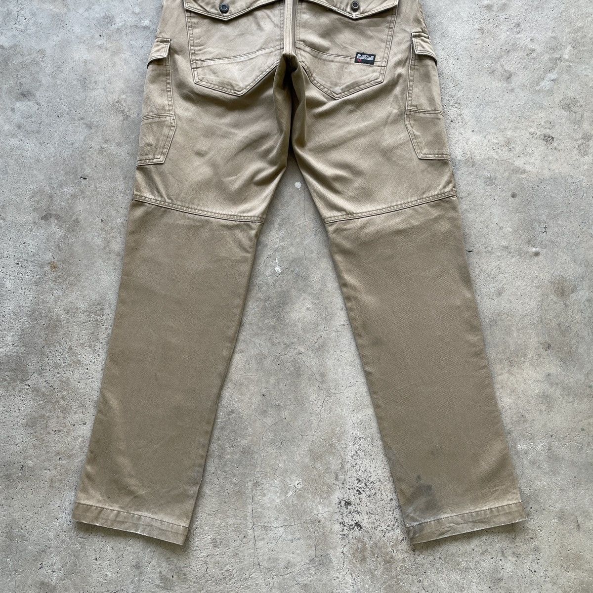 Japanese Brand W28🔥 Burtle Workwear Faded Multipocket Cargo Pants Tactical Size US 28 / EU 44 - 12 Thumbnail