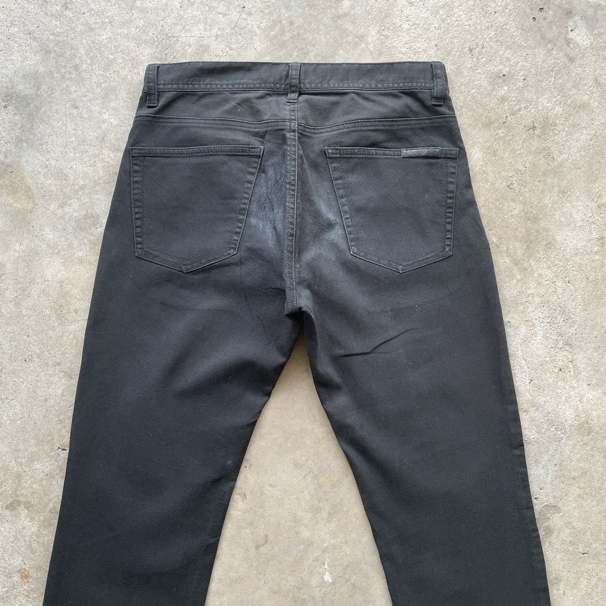 Japanese Brand Vintage Japanese Brand Black Regular Skinny Trousers Pants Size US 29 - 13 Thumbnail