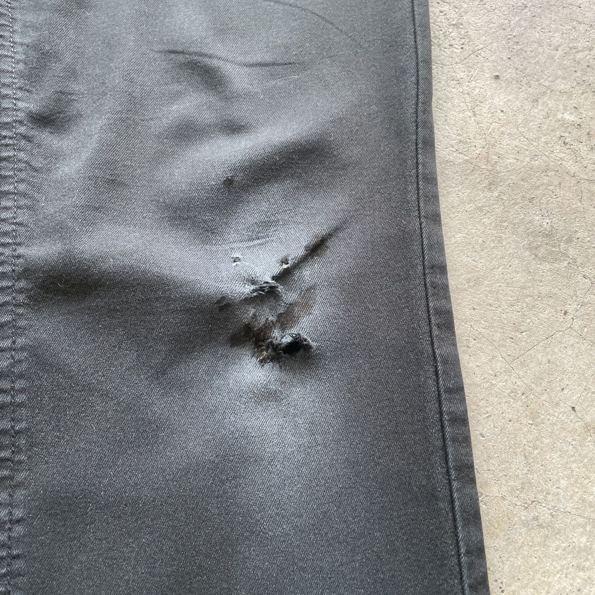 Japanese Brand Vintage Japanese Brand Black Regular Skinny Trousers Pants Size US 29 - 5 Thumbnail