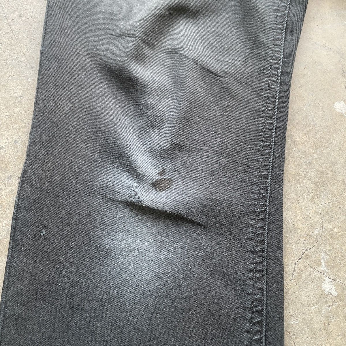 Japanese Brand Vintage Japanese Brand Black Regular Skinny Trousers Pants Size US 29 - 6 Thumbnail