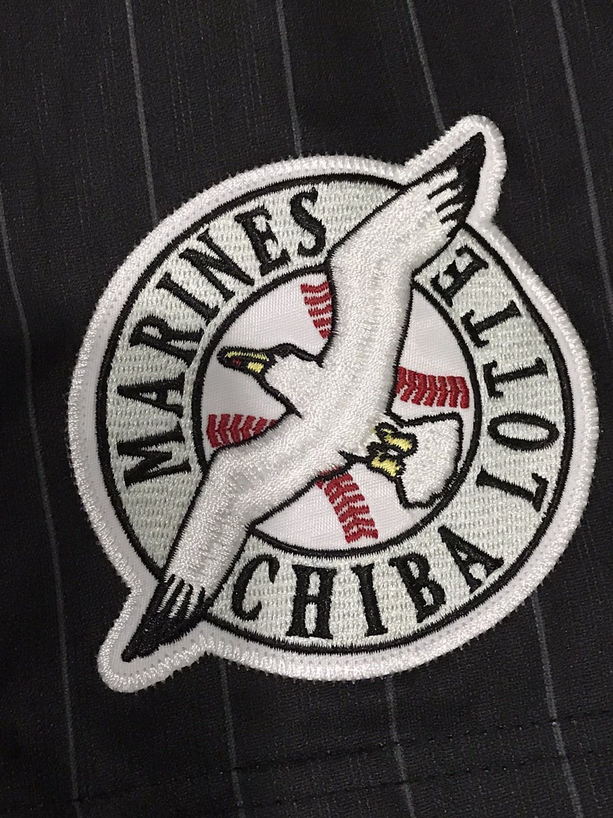 Mizuno CHIBA LOTTE MARINES Japan Baseball Away Jersey Mizuno Size US L / EU 52-54 / 3 - 8 Thumbnail