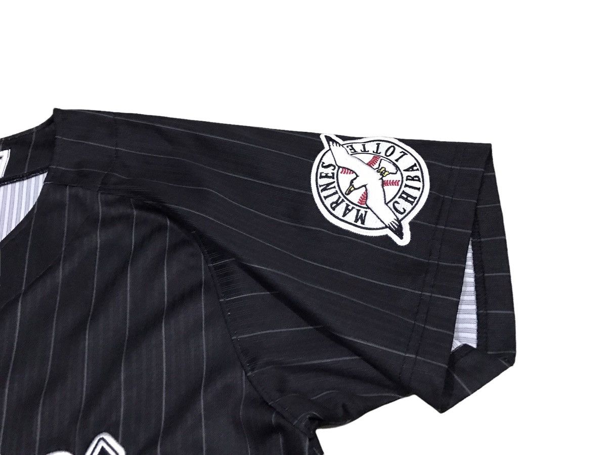 Mizuno CHIBA LOTTE MARINES Japan Baseball Away Jersey Mizuno Size US L / EU 52-54 / 3 - 10 Thumbnail