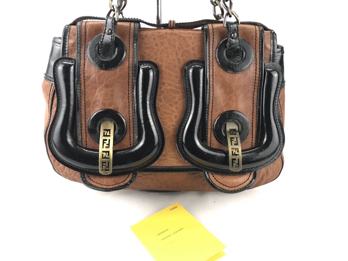 Fendi ❌Last Drop❌ Auth Fendi Vernice Nappa Tobacco Shoulderbag Size ONE SIZE - 2 Thumbnail