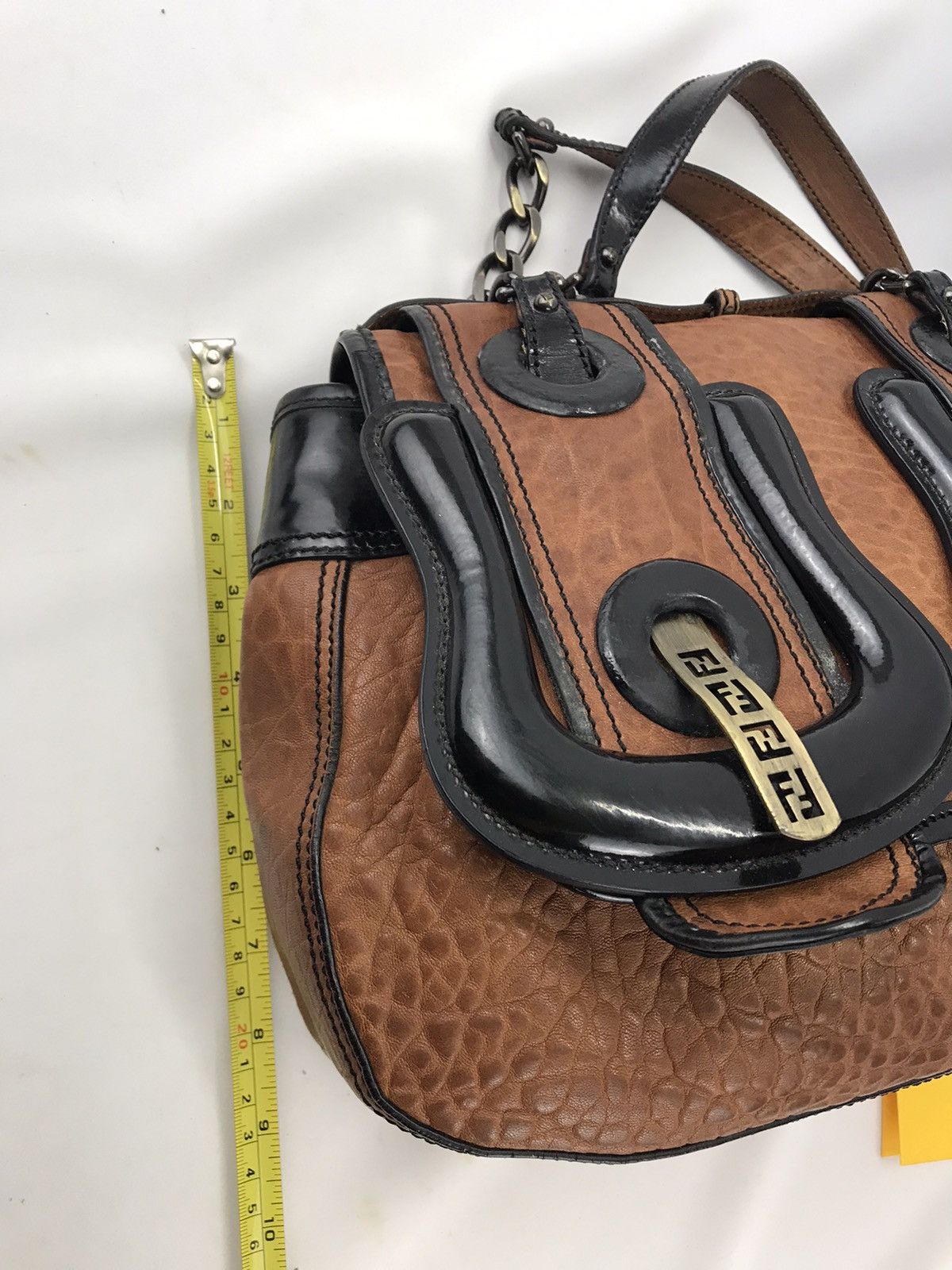 Fendi ❌Last Drop❌ Auth Fendi Vernice Nappa Tobacco Shoulderbag Size ONE SIZE - 19 Thumbnail