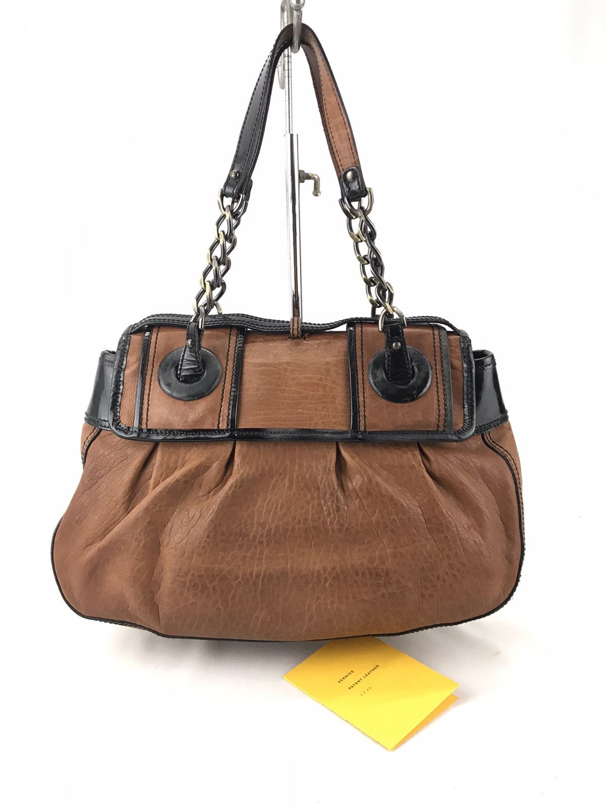 Fendi ❌Last Drop❌ Auth Fendi Vernice Nappa Tobacco Shoulderbag Size ONE SIZE - 5 Thumbnail