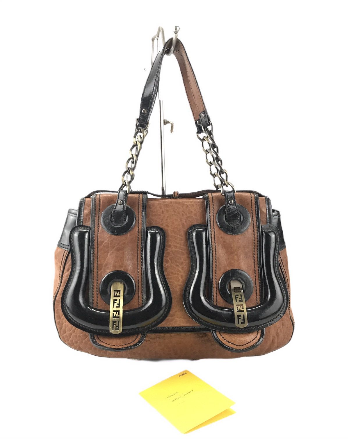 Fendi ❌Last Drop❌ Auth Fendi Vernice Nappa Tobacco Shoulderbag Size ONE SIZE - 1 Thumbnail