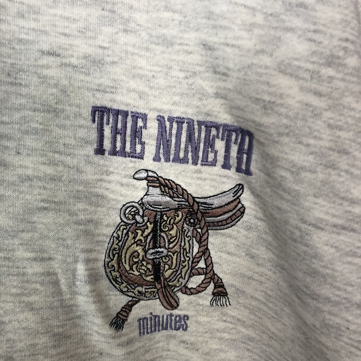 Japanese Brand × Vintage The Nineth Minutes vintage White Sweatshirt #409B Size US XXL / EU 58 / 5 - 10 Thumbnail