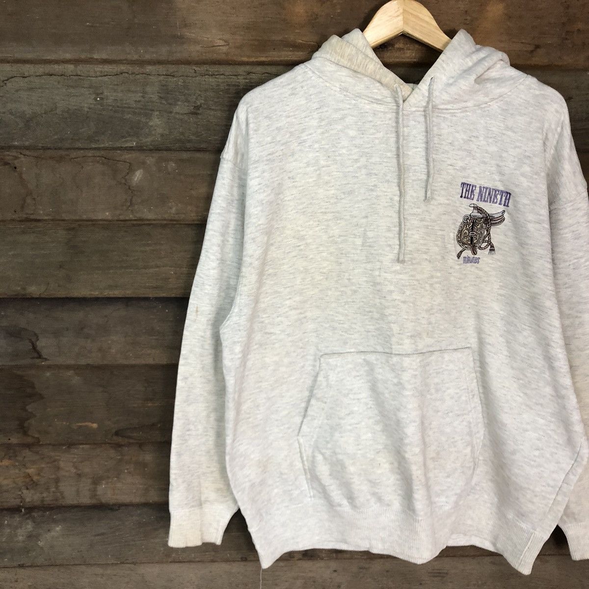 Japanese Brand × Vintage The Nineth Minutes vintage White Sweatshirt #409B Size US XXL / EU 58 / 5 - 7 Thumbnail