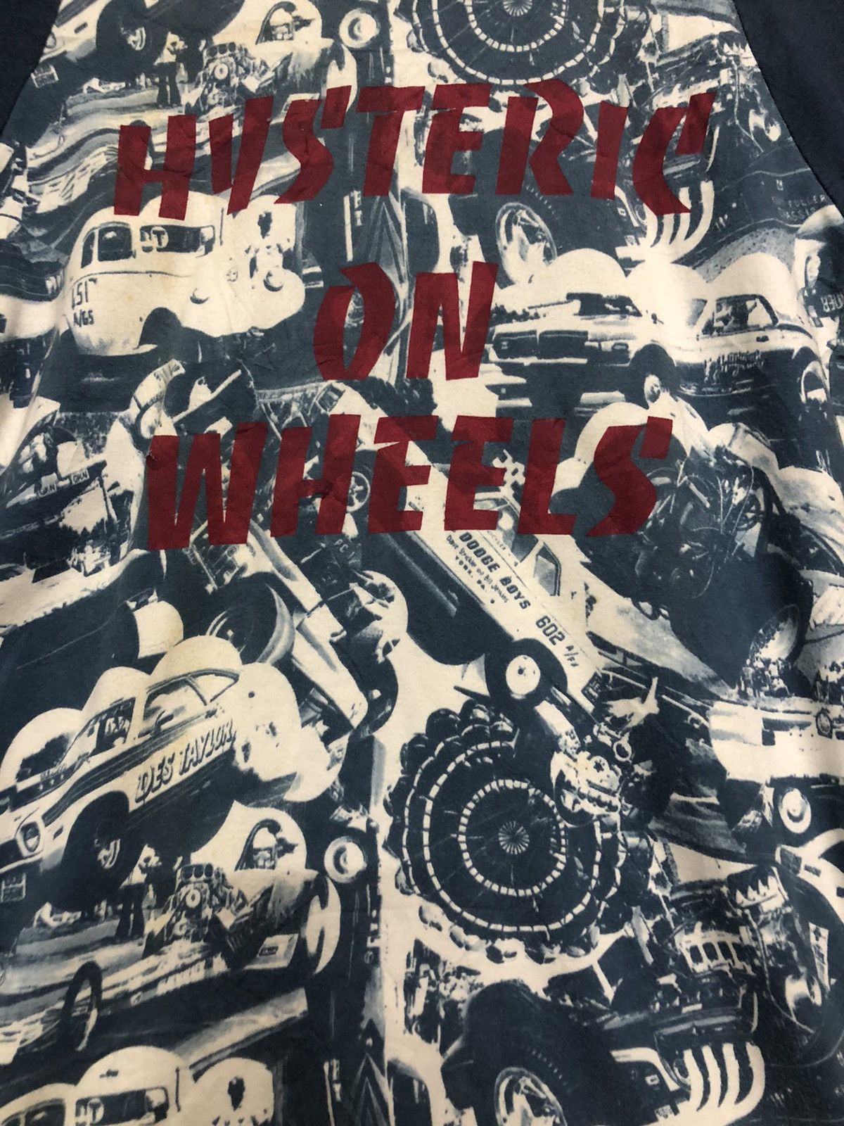 Hysteric Glamour Rare❗️Hysteric Glamour Raglan Full Print Nice Design Size US S / EU 44-46 / 1 - 5 Thumbnail