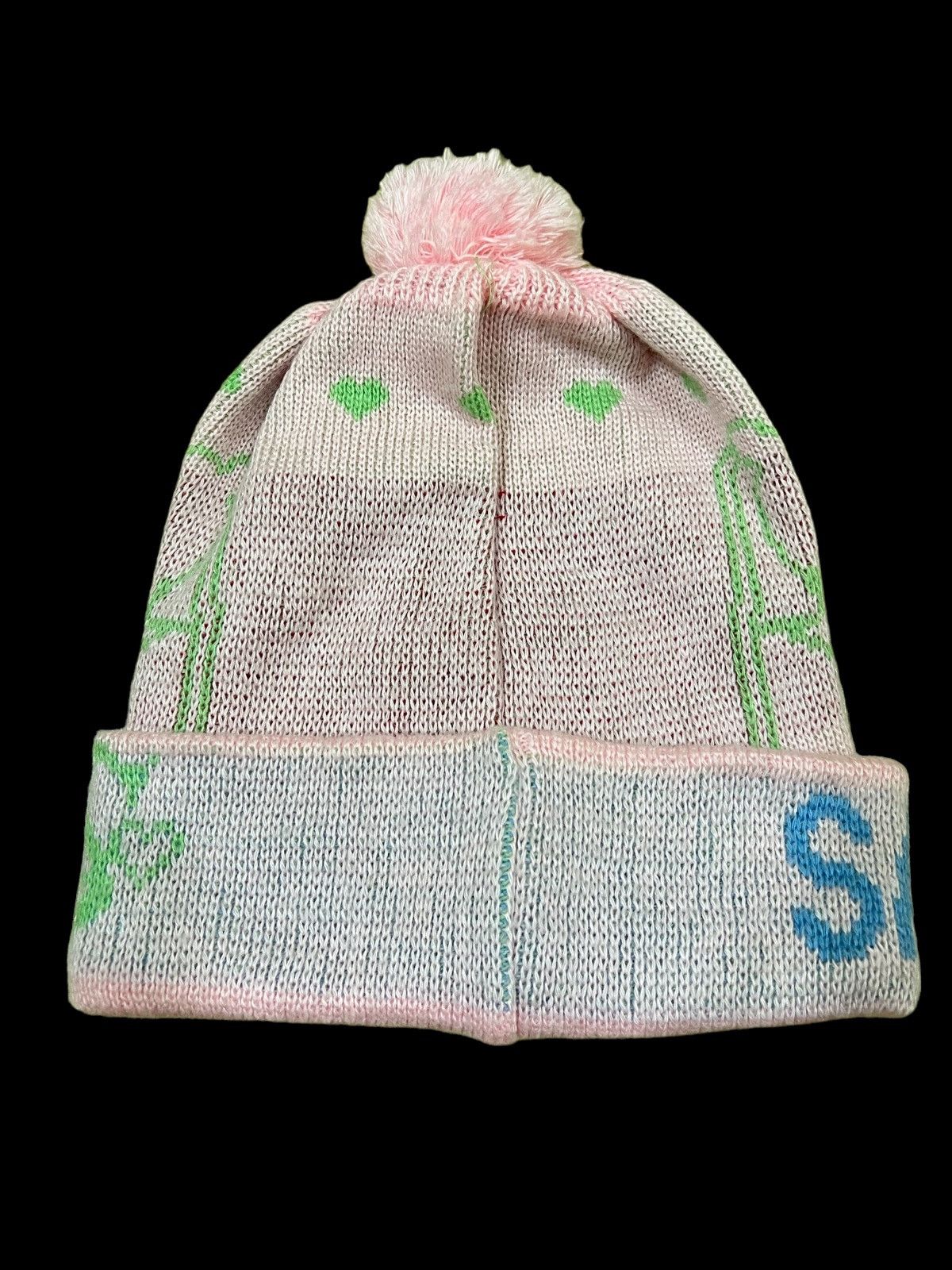 Anime RARE🔥90s SailorMoon 🇯🇵 Anime Pink Winter Beanie Hat Size ONE SIZE - 4 Thumbnail