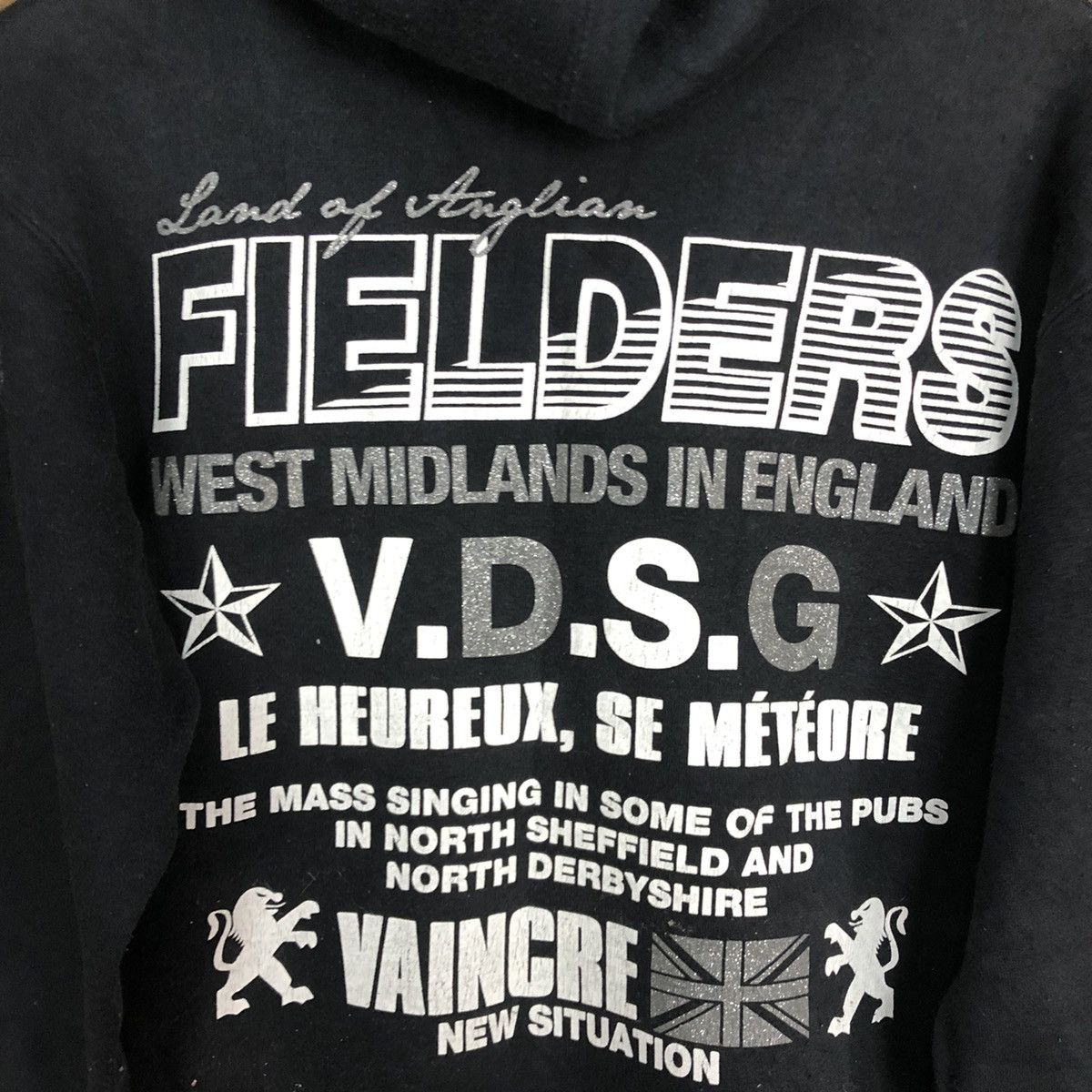 Japanese Brand × Vintage Fielder england vintage Black Hoodies #126B Size US M / EU 48-50 / 2 - 13 Thumbnail
