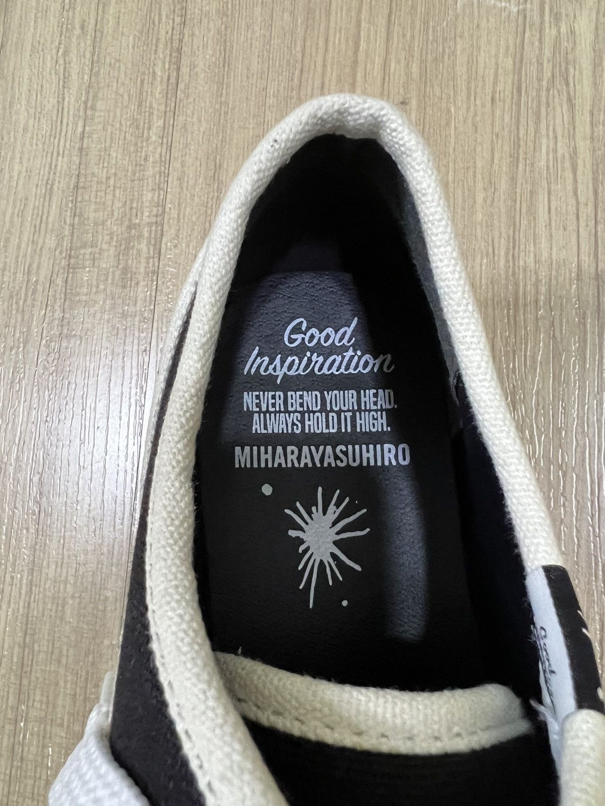Maison MIHARA YASUHIRO GRAIL🔥Miharayasuhiro Black Blackey OG Canvas Sneakers Boots Size US 11 / EU 44 - 3 Thumbnail