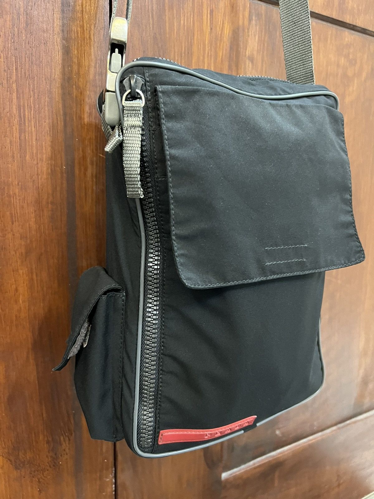 Prada Prada Sling Bag Black Nylon Size ONE SIZE - 5 Thumbnail
