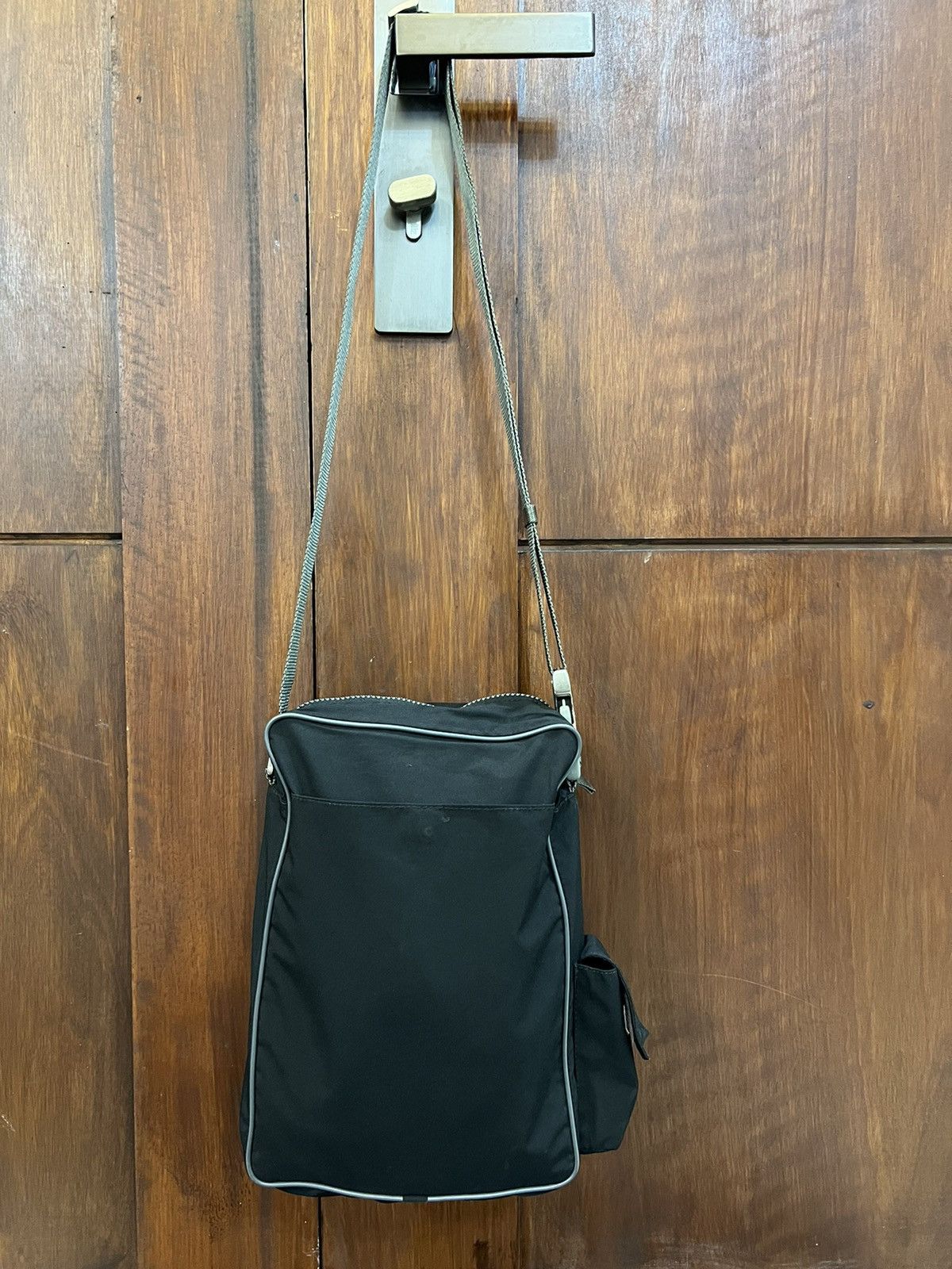 Prada Prada Sling Bag Black Nylon Size ONE SIZE - 2 Thumbnail